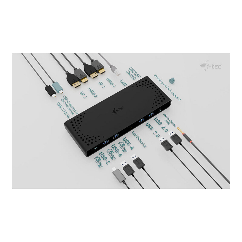 Docking stanica I-TEC UNIVERSAL DUAL 4K DOCK-2