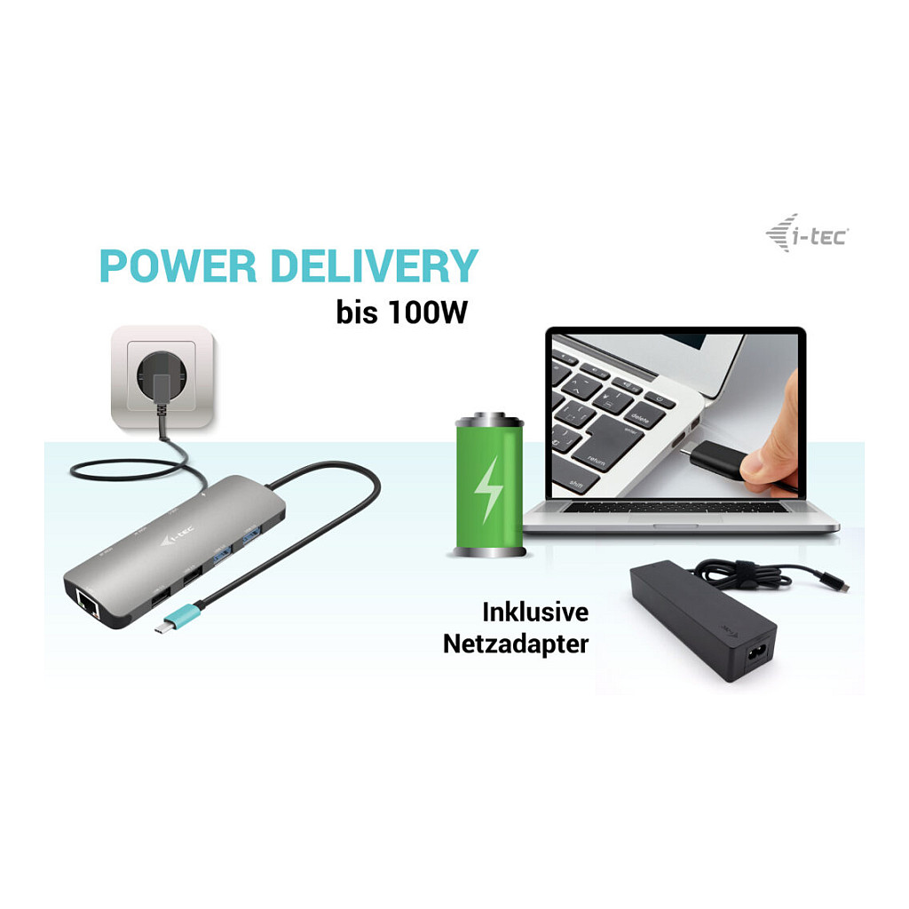 Docking stanica I-TEC Metal Nano (usb-c, 2x hdmi)-9