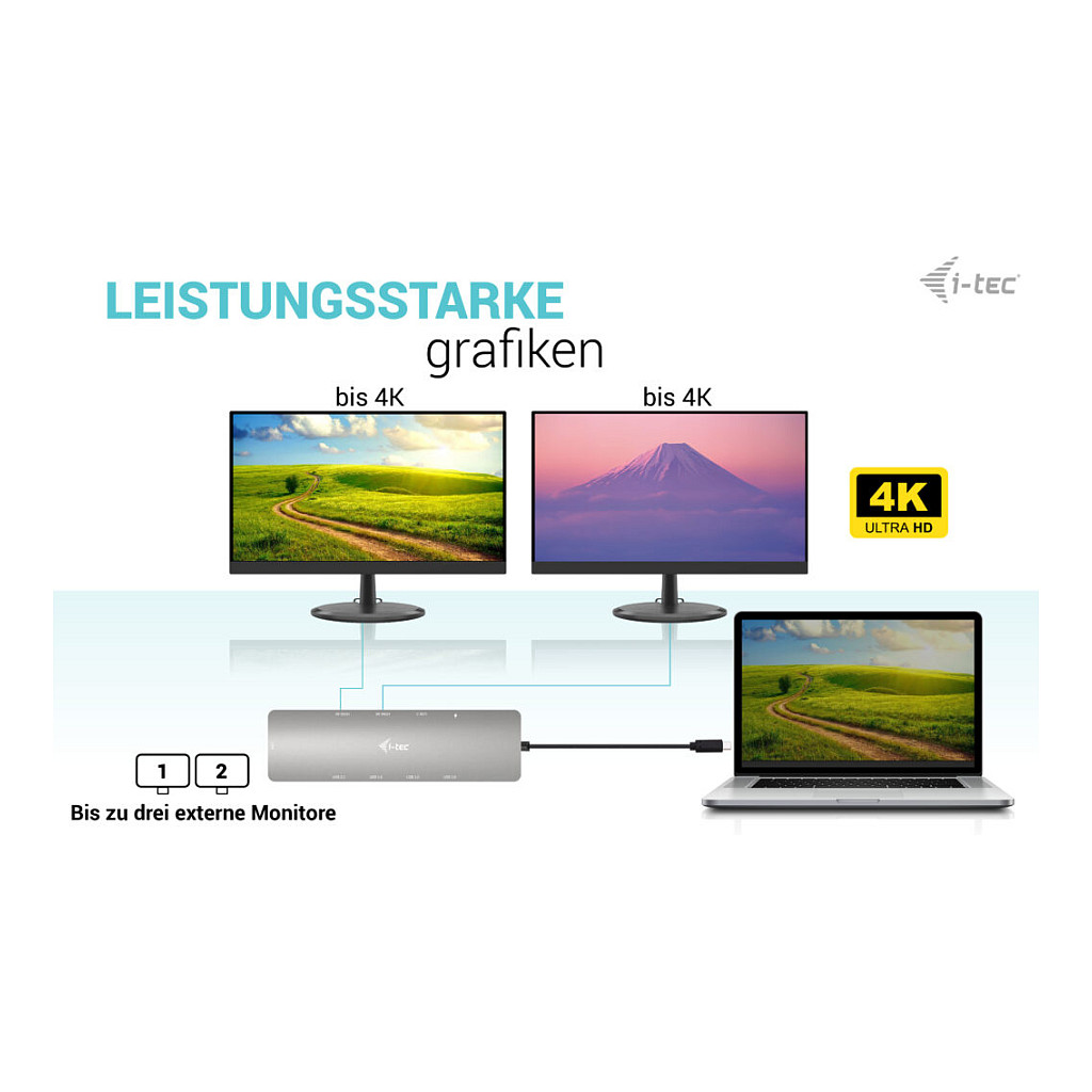 Docking stanica I-TEC Metal Nano (usb-c, 2x hdmi)-11
