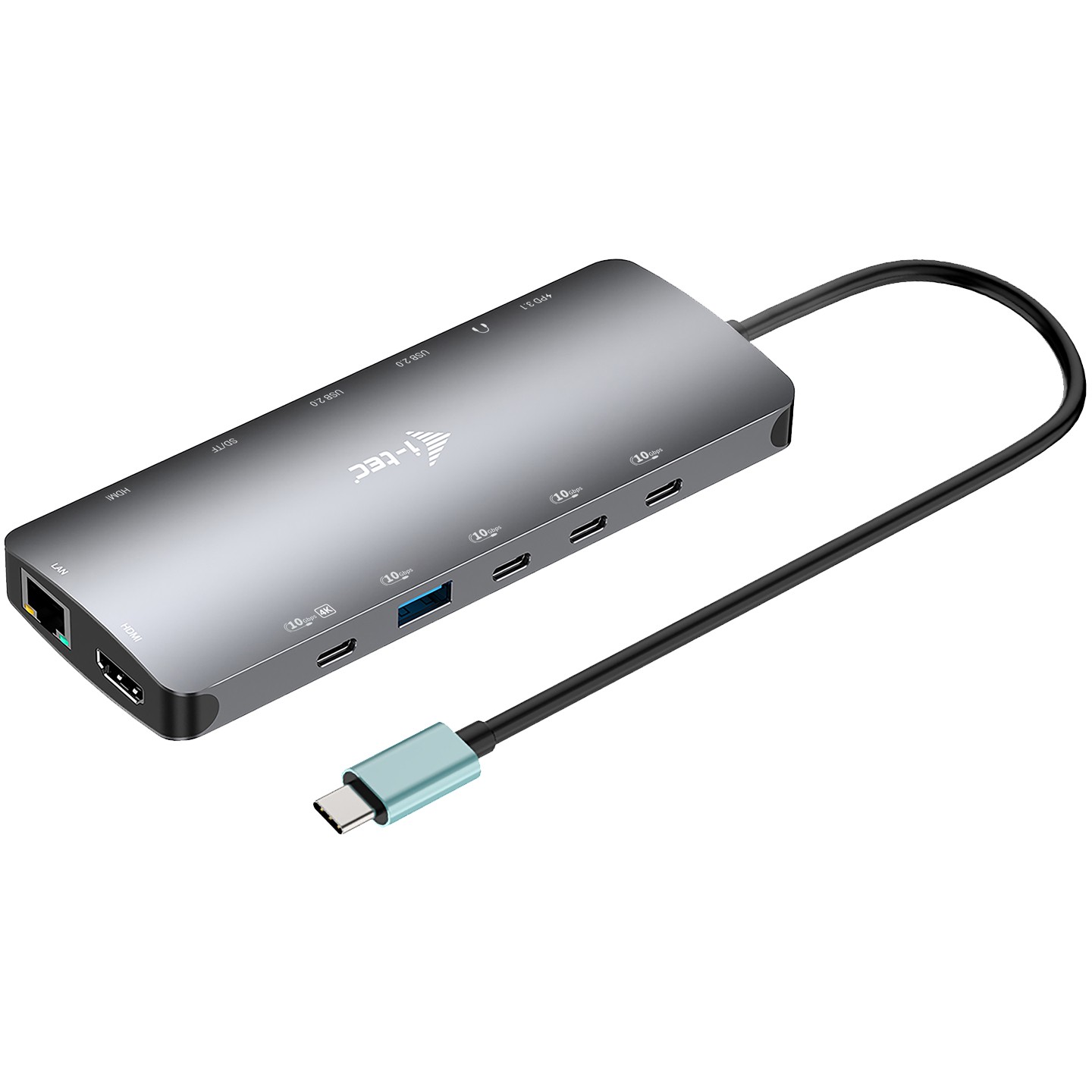 Docking Station I-TEC USB-C Metal Nano 3x Display 2x HDMI 1x USB-C video LAN Audio-0