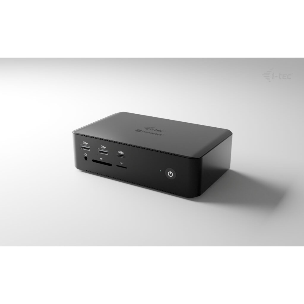 Adapter I-TEC Thunderbolt 5 Quattro Display DS 2xTB5 2xHDMI 1x2.5GLAN 1xAudio/Mic 1xUSB-C Gen2-1