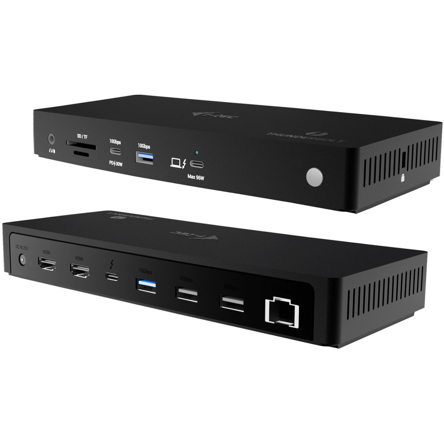 Adapter I-TEC Thunderbolt4 3xDisplay DS 2xHDMI 1xTB3 1x2.5GLAN 1xUSB-C Gen2 2xUSB-A Gen2-0