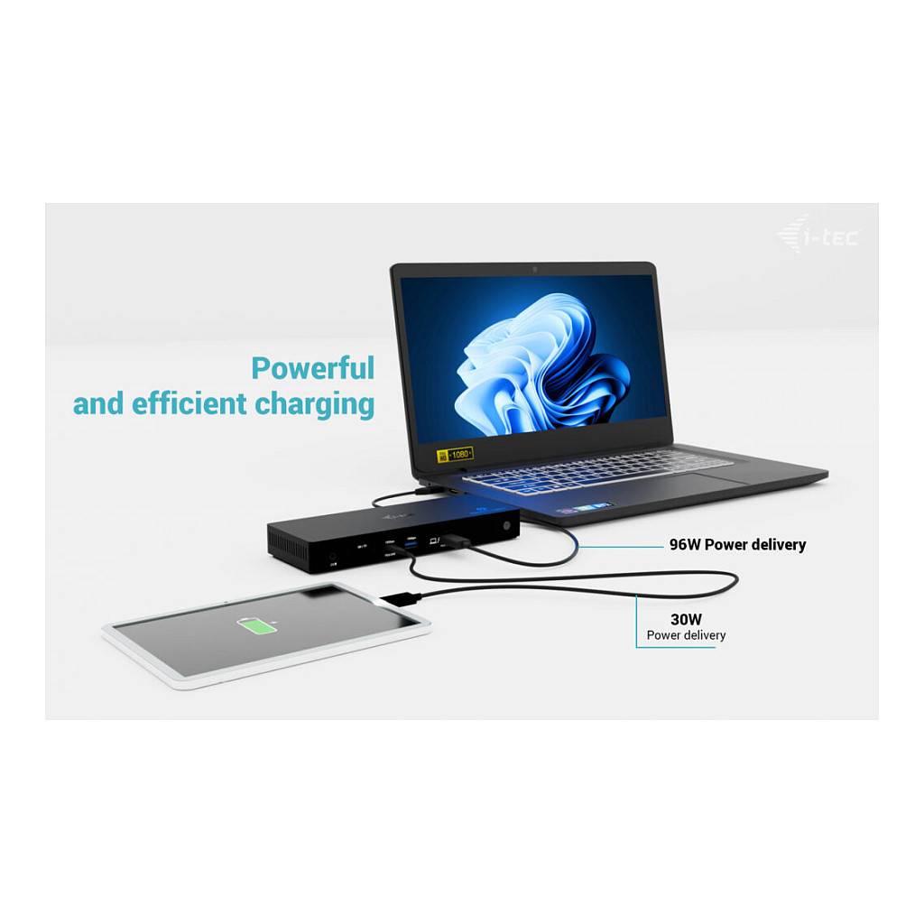 Adapter I-TEC Thunderbolt4 3xDisplay DS 2xHDMI 1xTB3 1x2.5GLAN 1xUSB-C Gen2 2xUSB-A Gen2-5