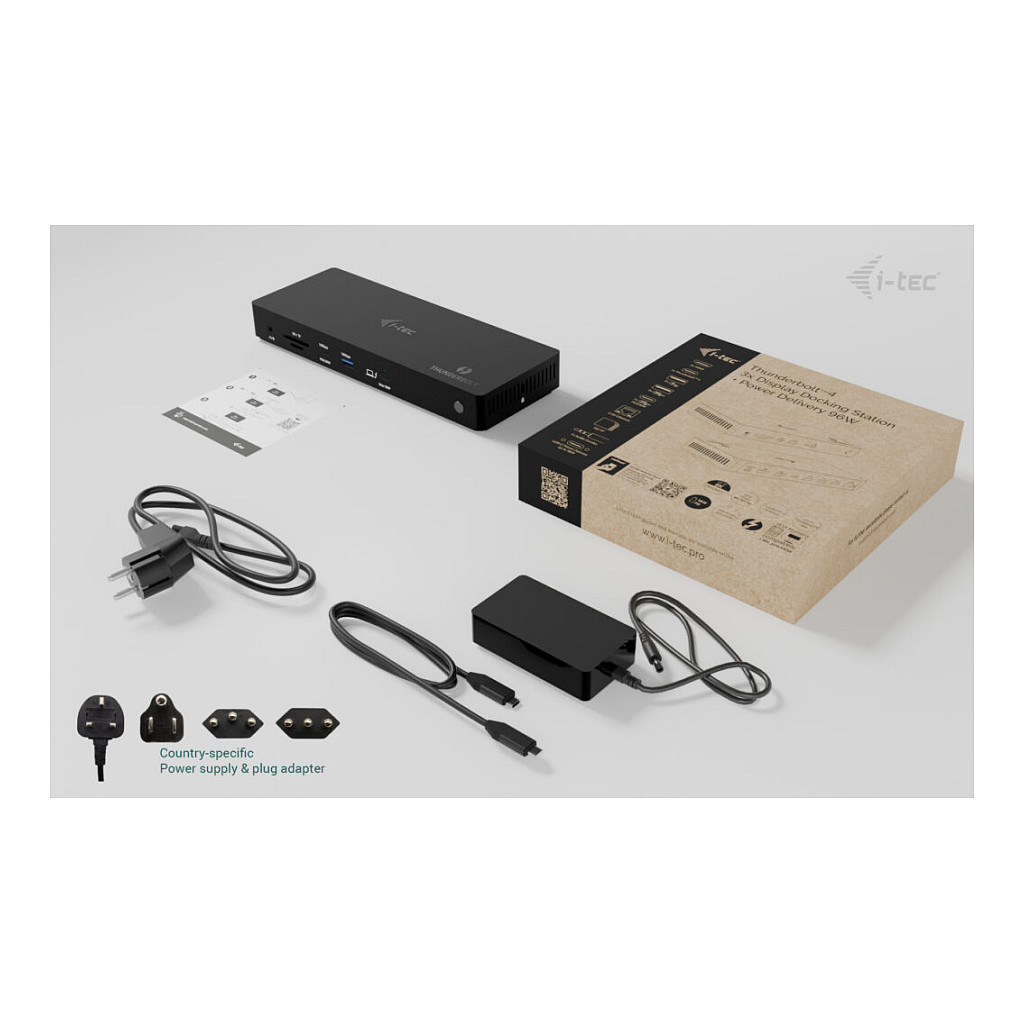 Adapter I-TEC Thunderbolt4 3xDisplay DS 2xHDMI 1xTB3 1x2.5GLAN 1xUSB-C Gen2 2xUSB-A Gen2-7