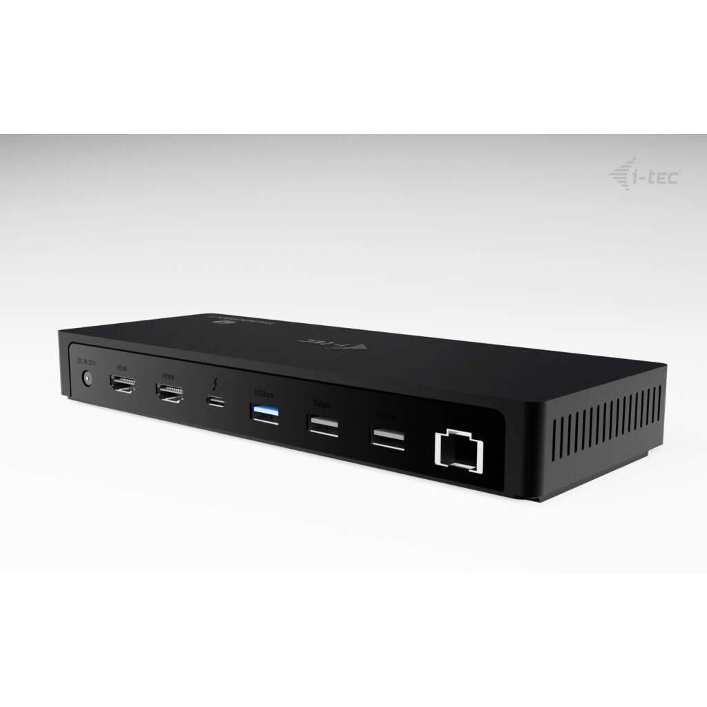 Adapter I-TEC Thunderbolt4 3xDisplay DS 2xHDMI 1xTB3 1x2.5GLAN 1xUSB-C Gen2 2xUSB-A Gen2-2