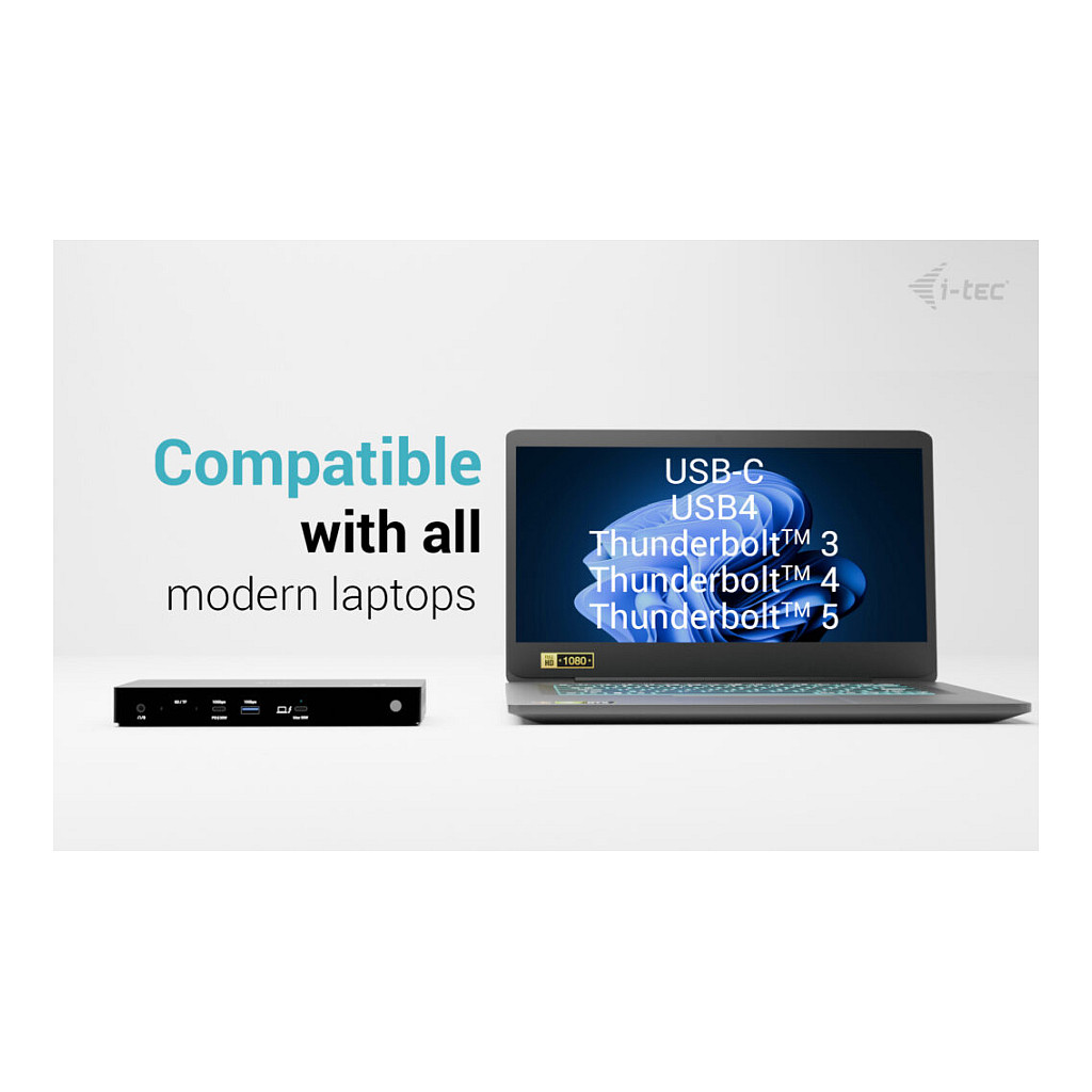 Adapter I-TEC Thunderbolt4 3xDisplay DS 2xHDMI 1xTB3 1x2.5GLAN 1xUSB-C Gen2 2xUSB-A Gen2-10