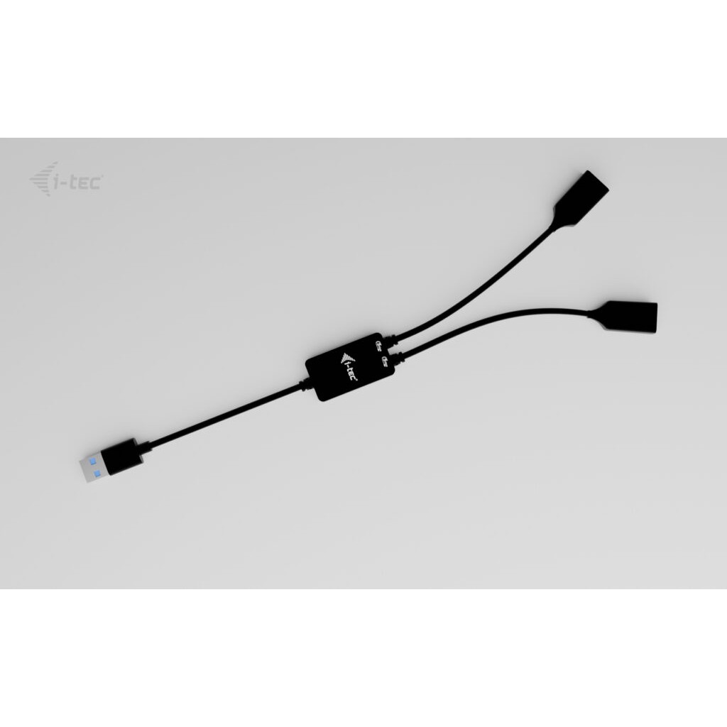 HUB I-TEC USB-A Cable 2 port 2x USB-A 3.2 Gen 1-2