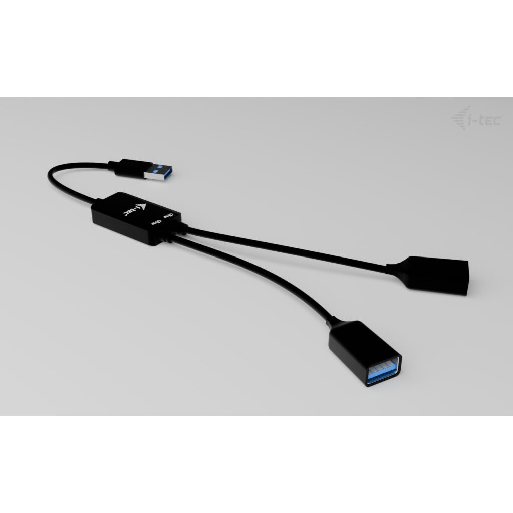 HUB I-TEC USB-A Cable 2 port 2x USB-A 3.2 Gen 1-4
