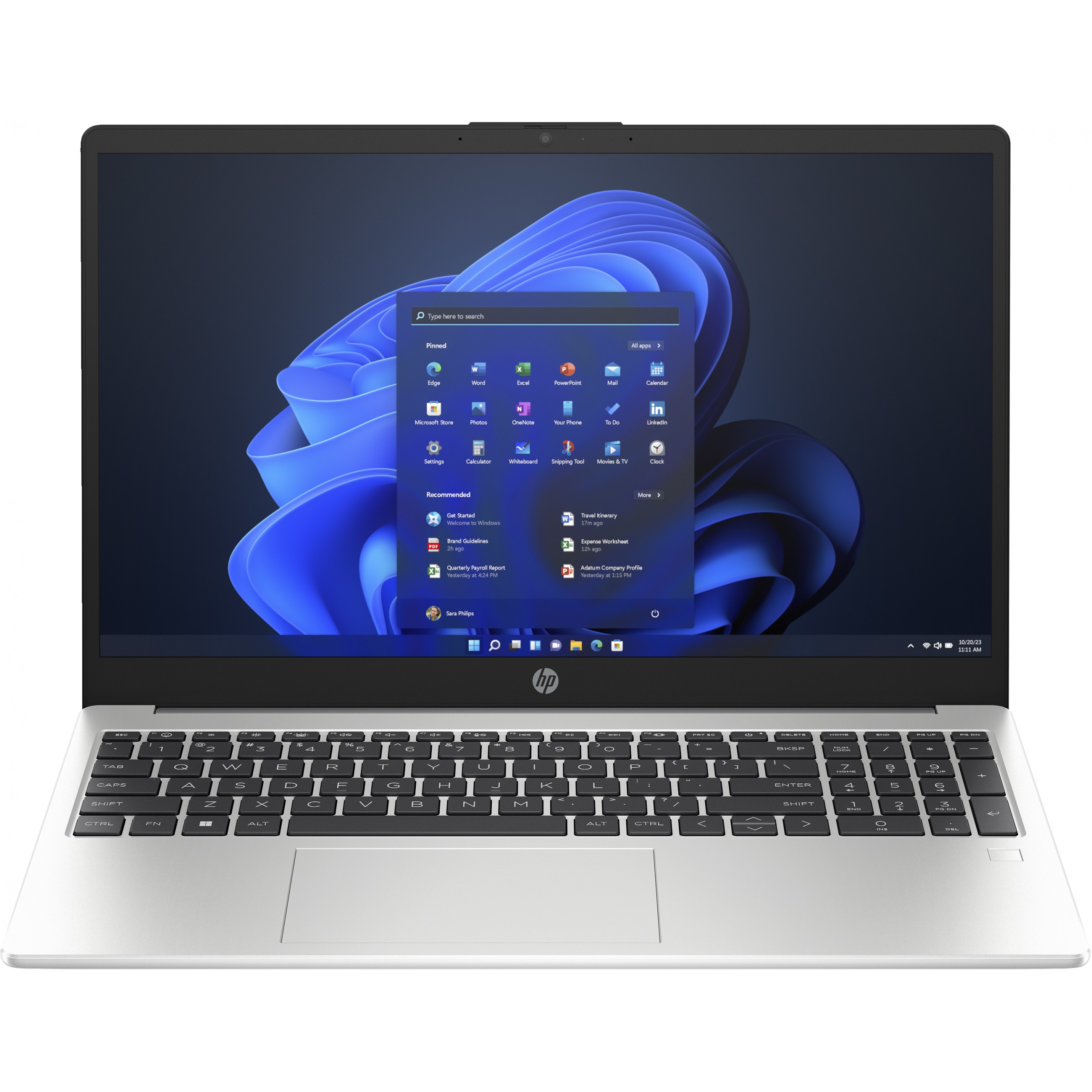Laptop HP 255 G10 Ryzen 5 7530U (15.6" FHD, Ryzen 5 7530U, 16 GB RAM, 512 GB SSD, Windows 11 Home, Non-HR tipkovnica, siva)-0
