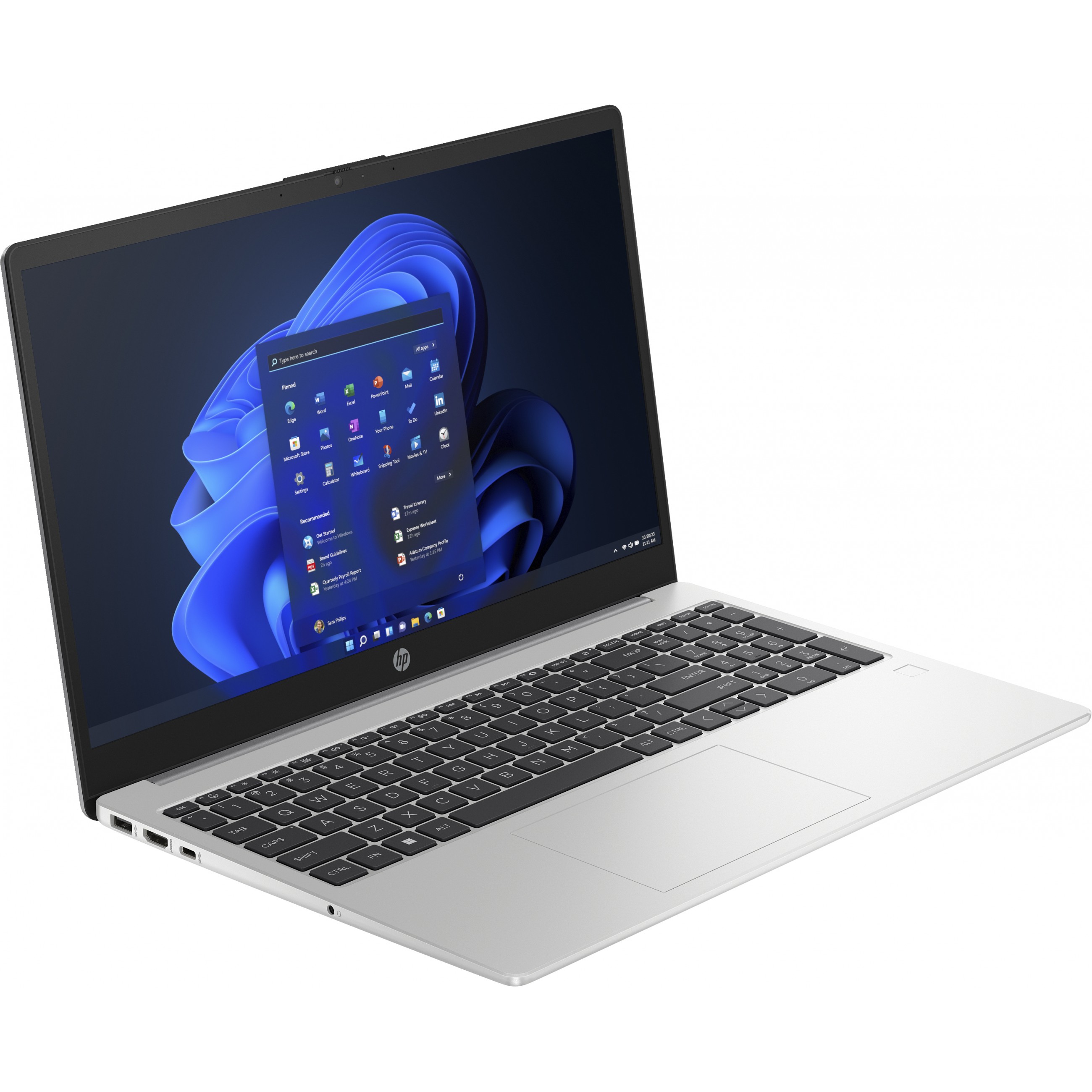 Laptop HP 255 G10 Ryzen 5 7530U (15.6" FHD, Ryzen 5 7530U, 16 GB RAM, 512 GB SSD, Windows 11 Home, Non-HR tipkovnica, siva)-2
