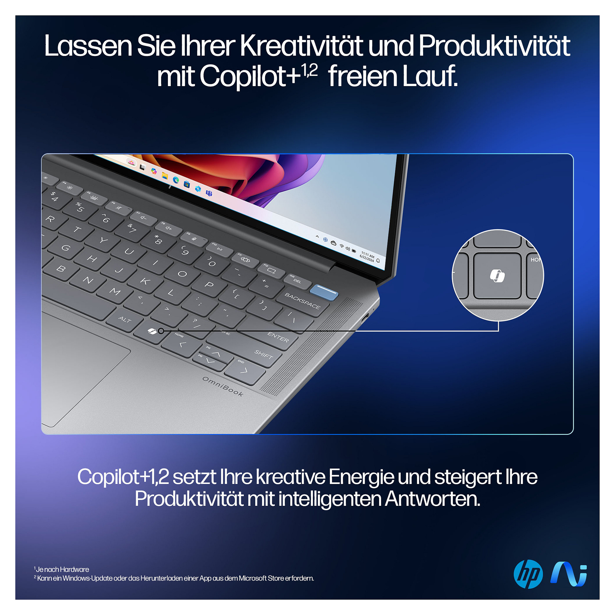 Laptop HP OmniBook Ultra 14-fd0094ng (14" FHD, Ryzen 9 3650U, 16 GB, 1 TB SSD, Windows 11 Home, hrvatska tipkovnica, siva) – internacionalna non HR tipkovnica-13