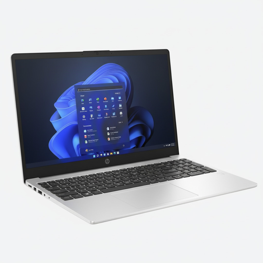 Laptop HP 250 G10 (15.6" ekran, Intel® Prozessor N100, RAM, SSD) – internacionalna non HR tipkovnica-0