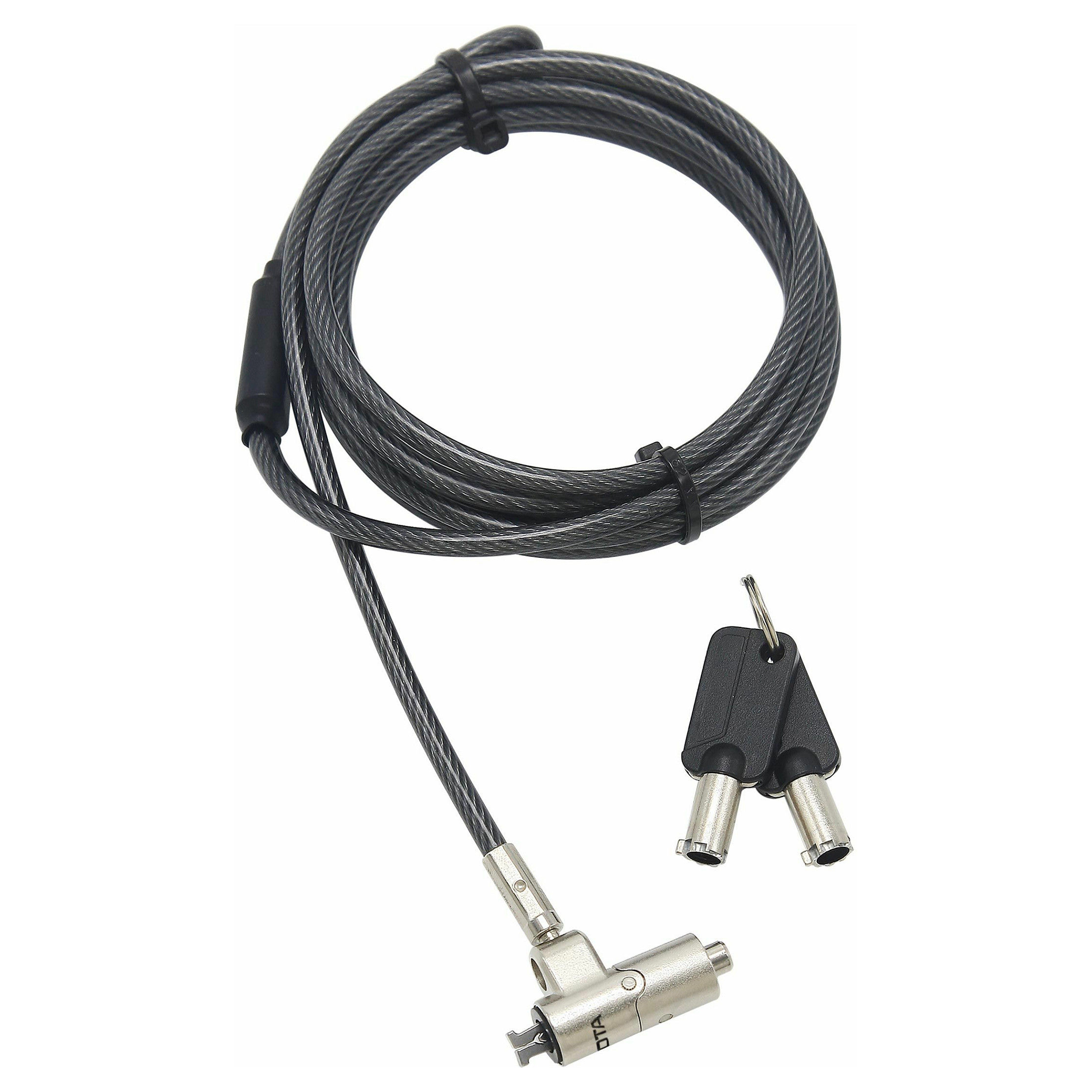Dicota sigurnosna sajla s ključem za Nano Lock utor (2.5x6mm)-6