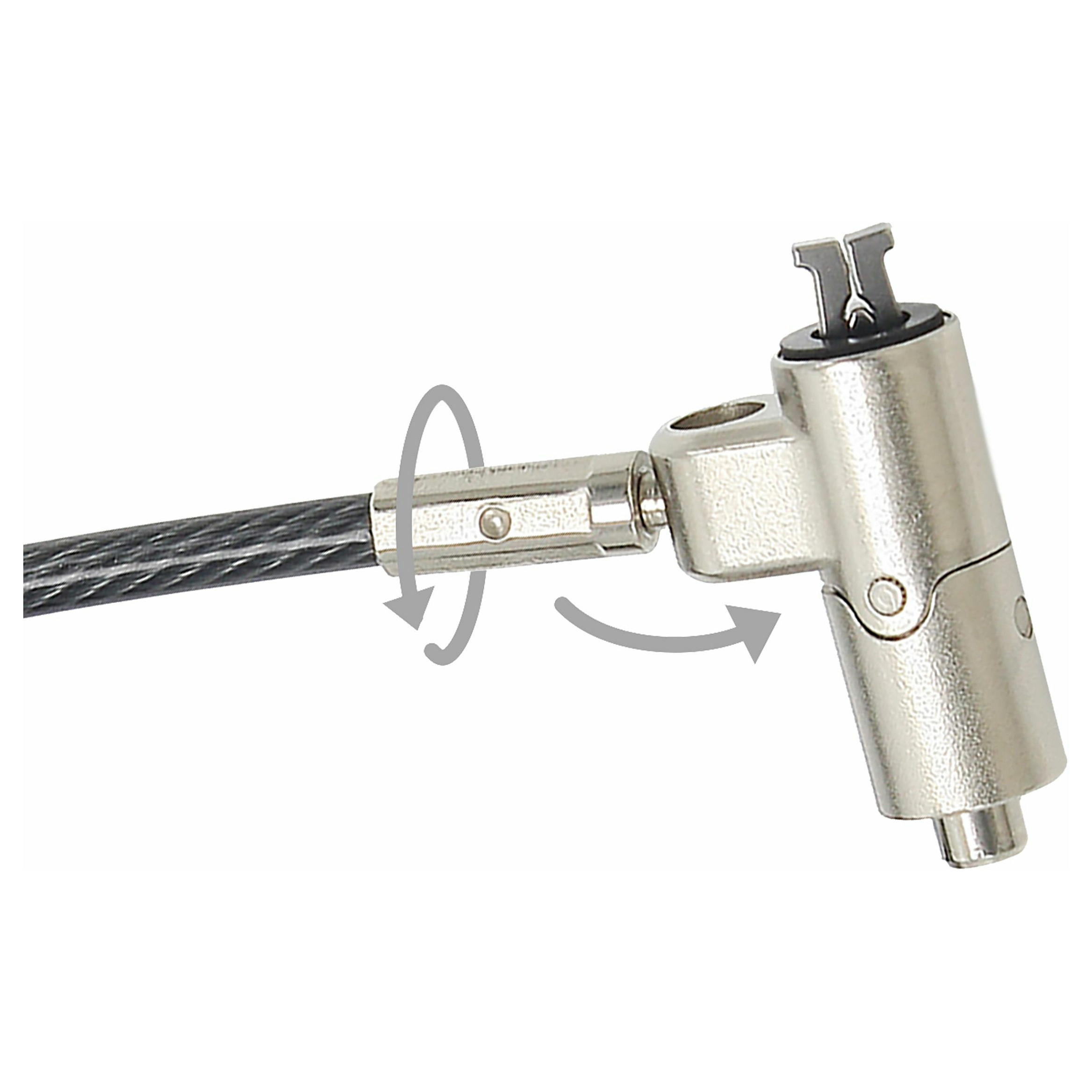 Dicota sigurnosna sajla s ključem za Nano Lock utor (2.5x6mm)-9