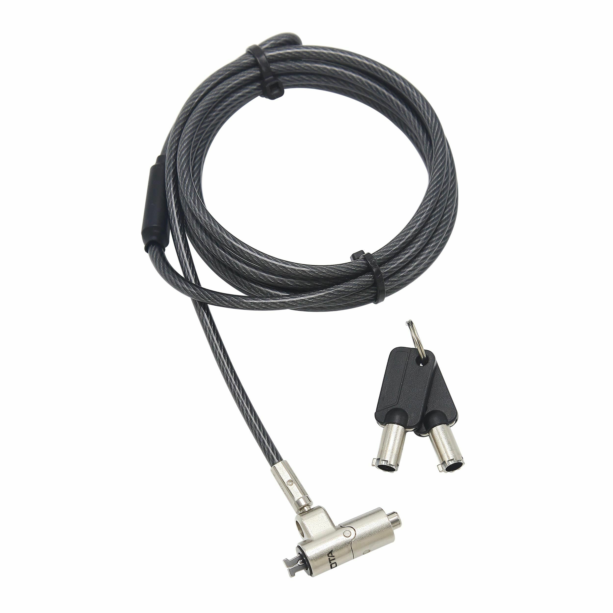 Dicota sigurnosna sajla s ključem za Nano Lock utor (2.5x6mm)-1