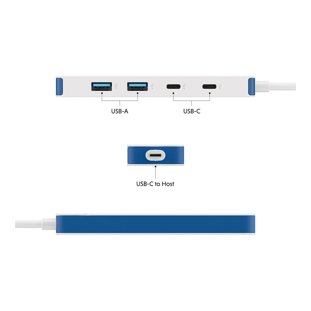 Hub TARGUS D HyperDrive Flex 4 Port USB-C Combo-6