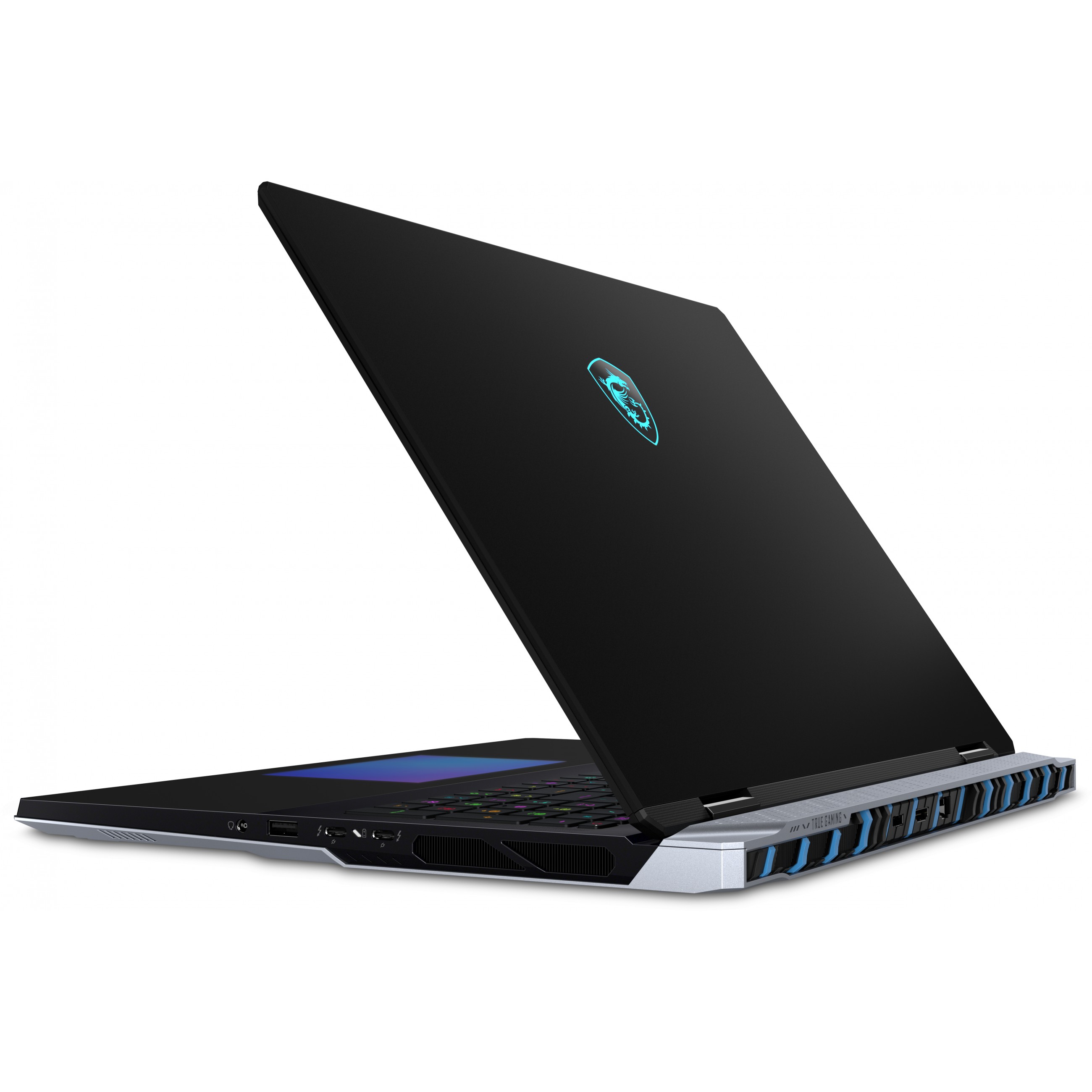 Laptop MSI Titan 18 HX AI A2XWJG-656 CU 9 285HX RTX 5090 64GB DDR5 6TBSSD W11P black silver – internacionalna non HR tipkovnica-4
