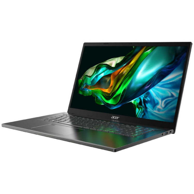 Laptop ACER Aspire 17 A17-51GM-51RA (17.3" FHD, Intel Core i5-1200U, 8GB RAM, 512GB SSD, Intel Iris Xe, Windows 11, hrvatska tipkovnica, srebrna) – internacionalna non HR tipkovnica-0