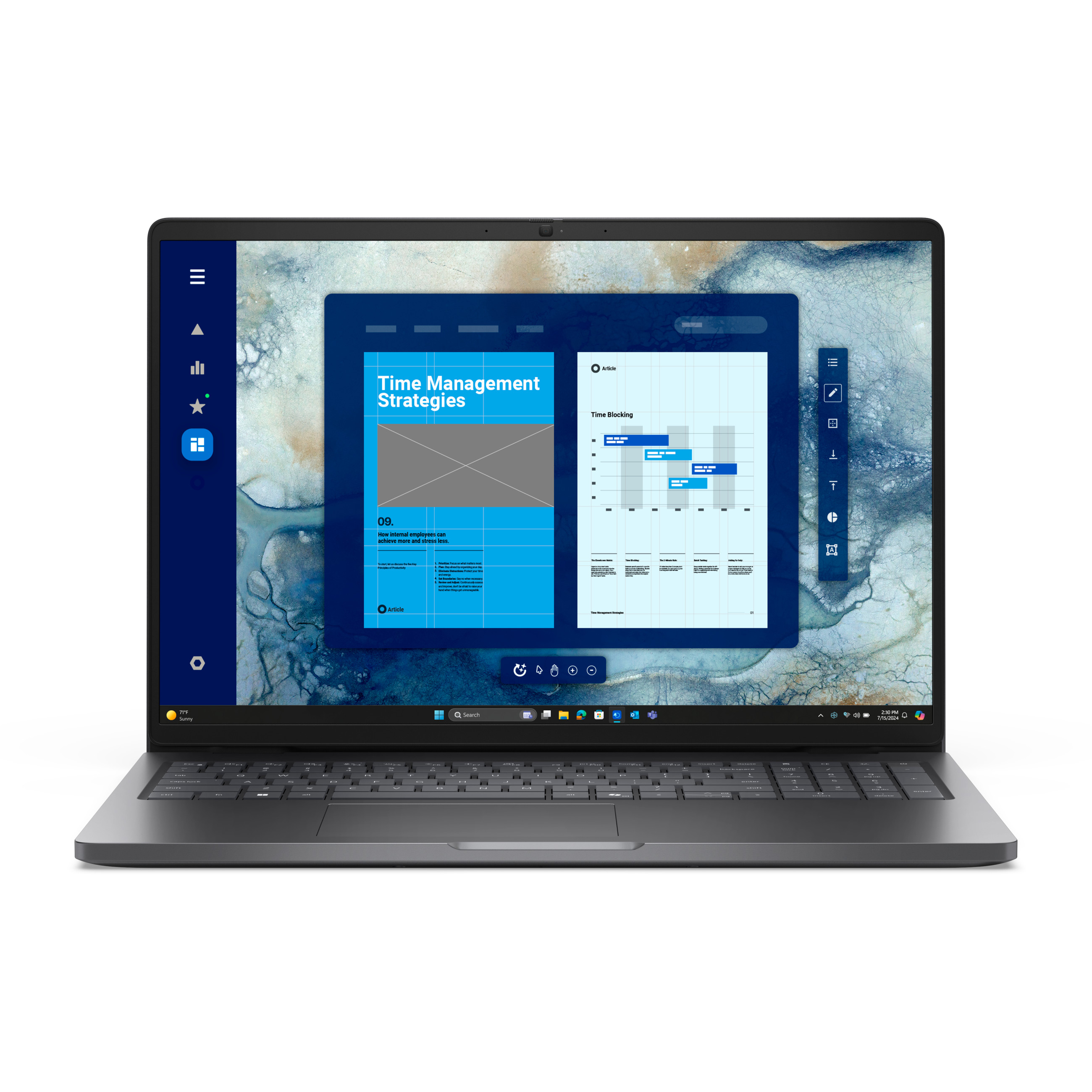 Laptop DELL Pro 16 PC16250 (40.64 cm, FHD+, Intel Core i5, 16GB RAM, 512GB SSD, Windows 11 Pro, pozadinsko osvjetljenje tipkovnice) – internacionalna non HR tipkovnica-0