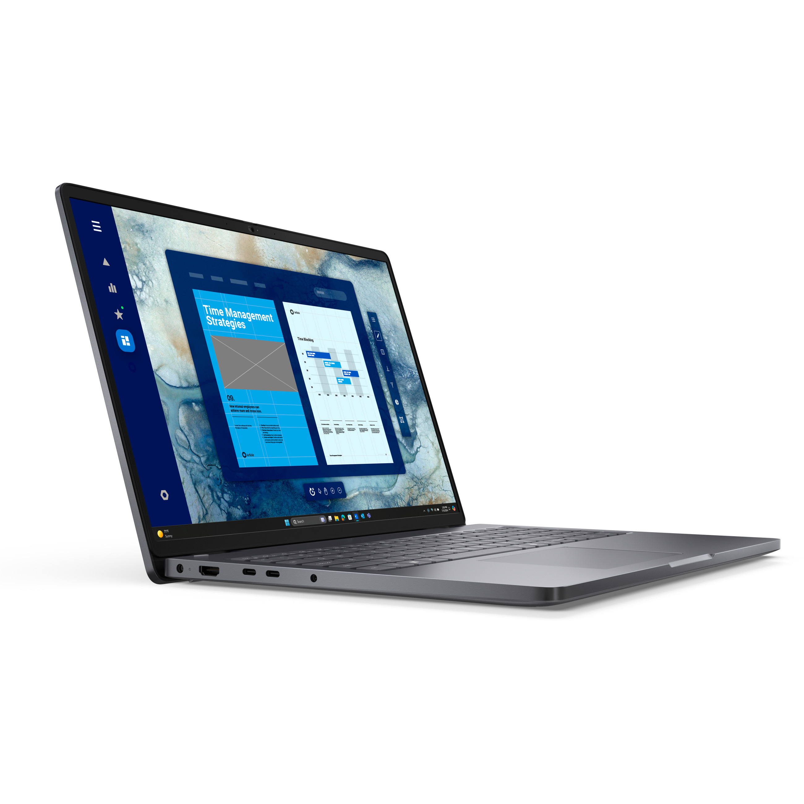 Laptop DELL Pro 16 PC16250 (40.64 cm, FHD+, Intel Core i5, 16GB RAM, 512GB SSD, Windows 11 Pro, pozadinsko osvjetljenje tipkovnice) – internacionalna non HR tipkovnica-1