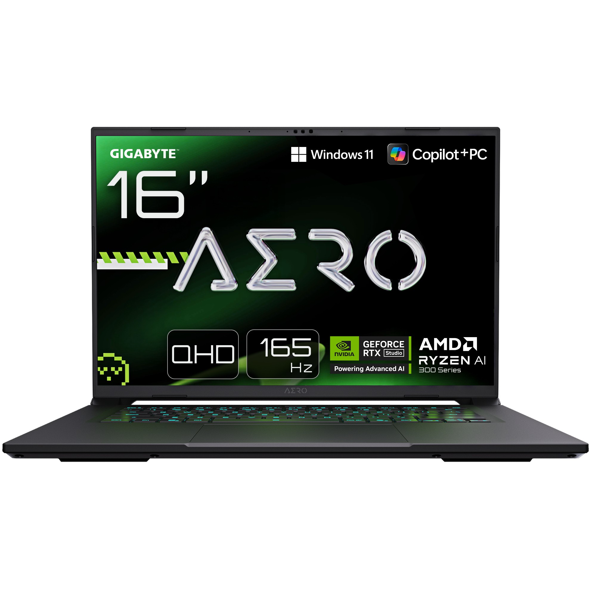 Laptop GIGABYTE Aero X16 AI Gaming 40.6 cm (16 Zoll) – internacionalna non HR tipkovnica
