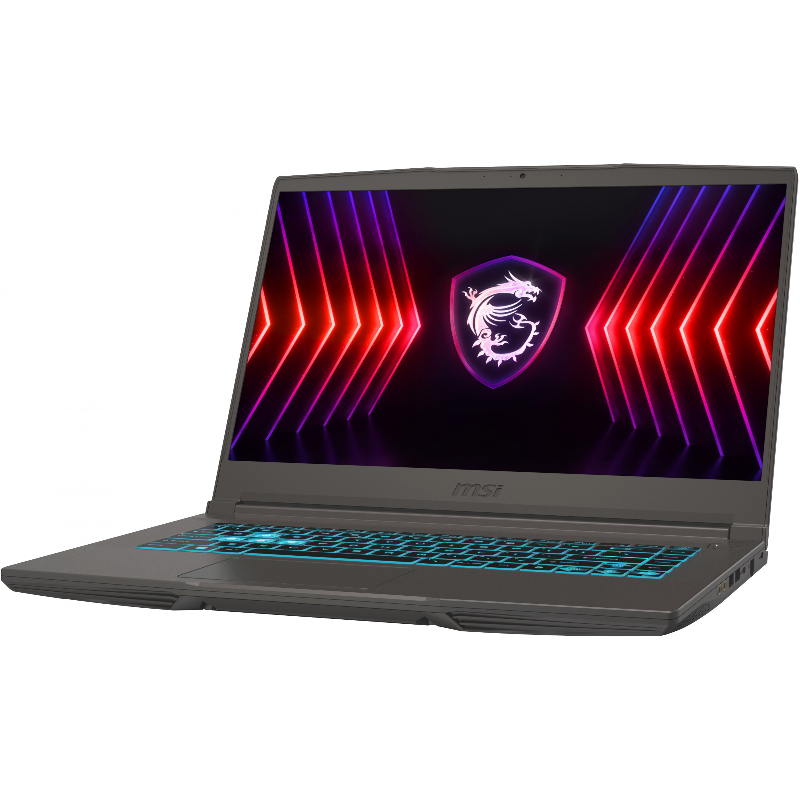 Laptop MSI Thin 15 B13UC-3073 (15.6", 1920x1080, Intel Core i5-13420H, 16GB RAM, 512GB SSD, NVIDIA GeForce RTX 4050, Windows 11, hrvatska tipkovnica, siva) – internacionalna non HR tipkovnica-1