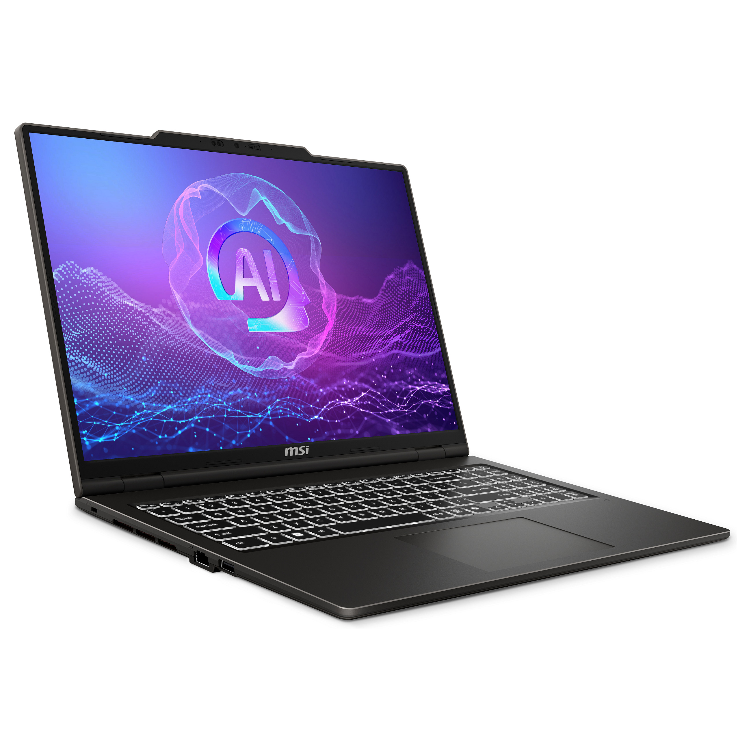 Laptop MSI Venture A16 AI+ A3HMG-036 (40.7cm, 1920x1200, AMD Ryzen 5 3400, 16GB RAM, 512GB SSD, grafika integrirana, OS Windows 10, jezik tipkovnice HR, boja crna) – internacionalna non HR tipkovnica-1