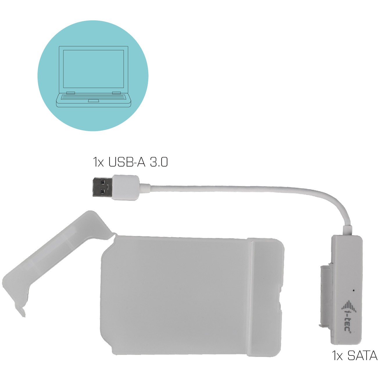 Kućište za vanjski HDD I-TEC USB EXTERNAL CASE 2.5IN-7