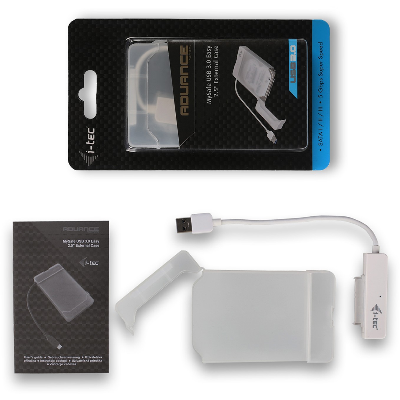 Kućište za vanjski HDD I-TEC USB EXTERNAL CASE 2.5IN-8