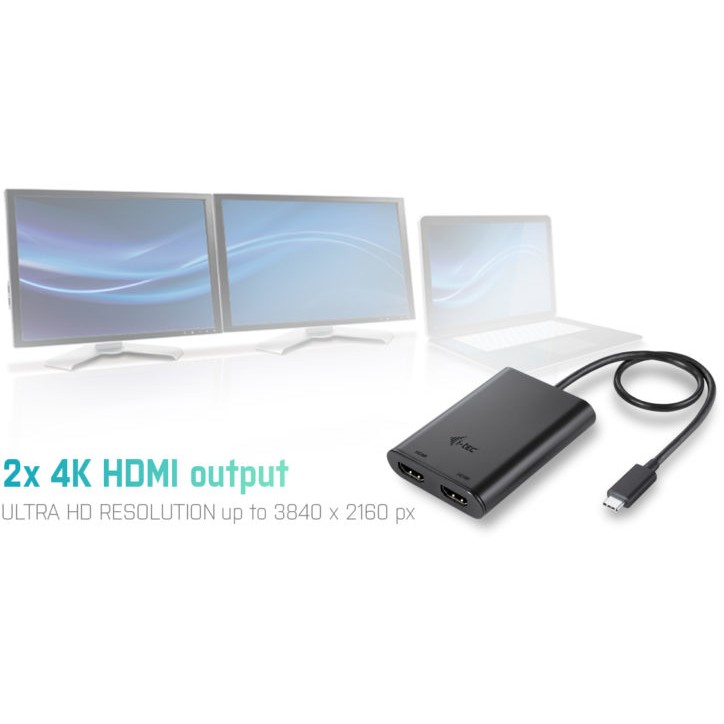 Adapter I-TEC USB-C 4K DUAL HDMI-4