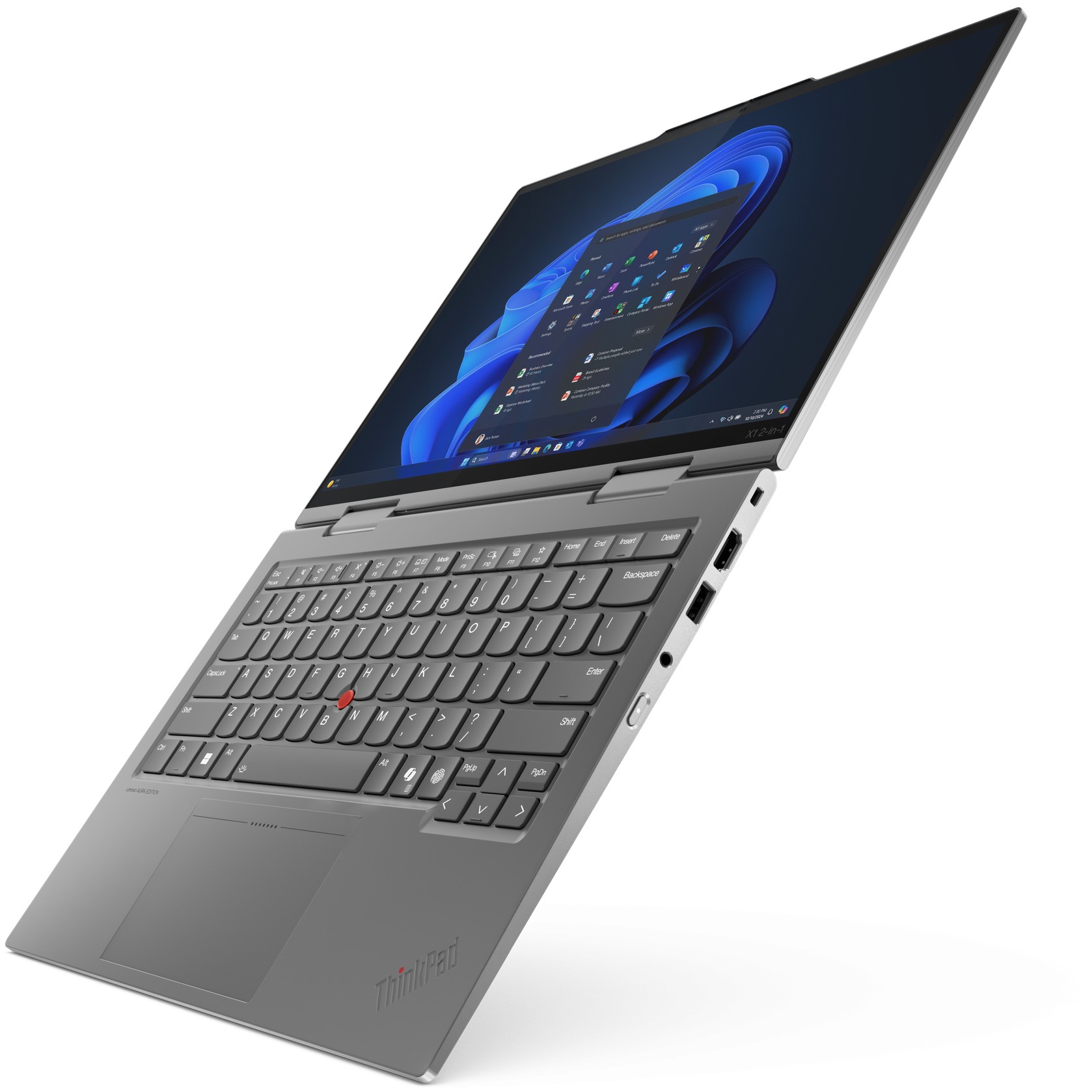 Laptop LENOVO X1 2in1 G10 14" Ultra7 258V (14" WUXGA, procesor, 32GB RAM, 1TB SSD, 5G, Windows 11 Pro) – internacionalna non HR tipkovnica-13