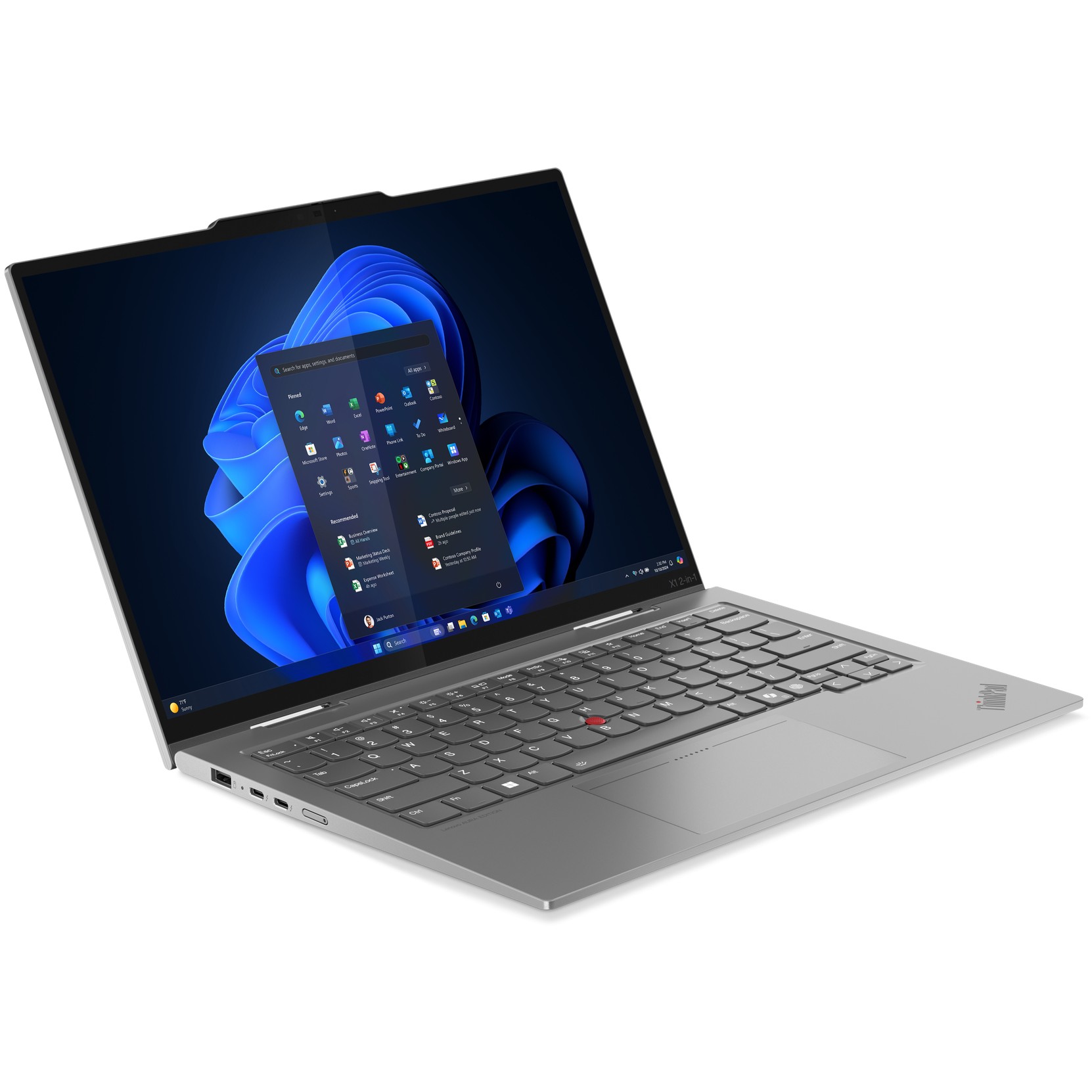 Laptop LENOVO X1 2in1 G10 14" Ultra7 258V (2.8K, 5G, 32GB RAM, 1TB SSD, Windows 11 Pro) – internacionalna non HR tipkovnica-15