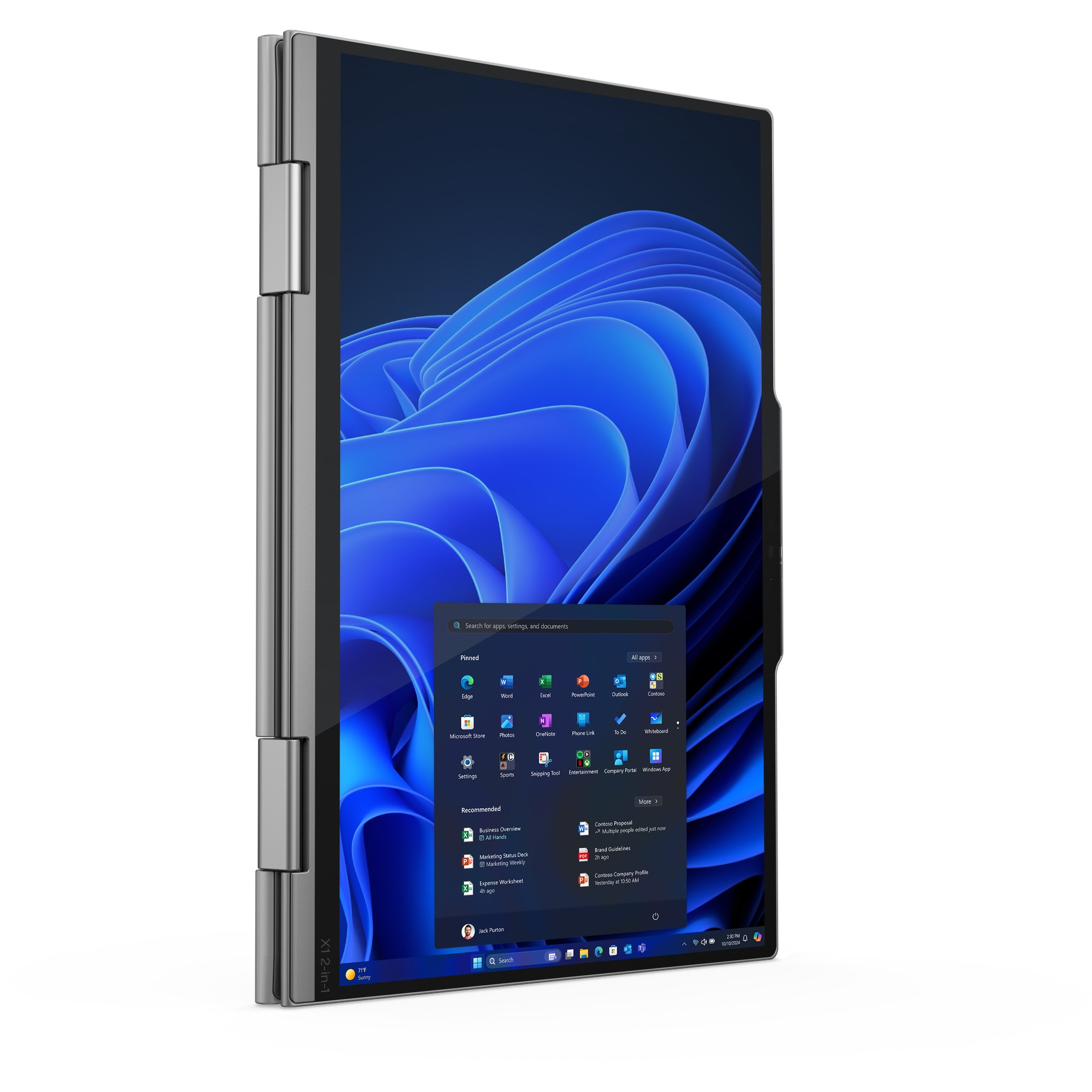 Laptop LENOVO X1 2in1 G10 14" Ultra7 258V (2.8K, 5G, 32GB RAM, 1TB SSD, Windows 11 Pro) – internacionalna non HR tipkovnica-19