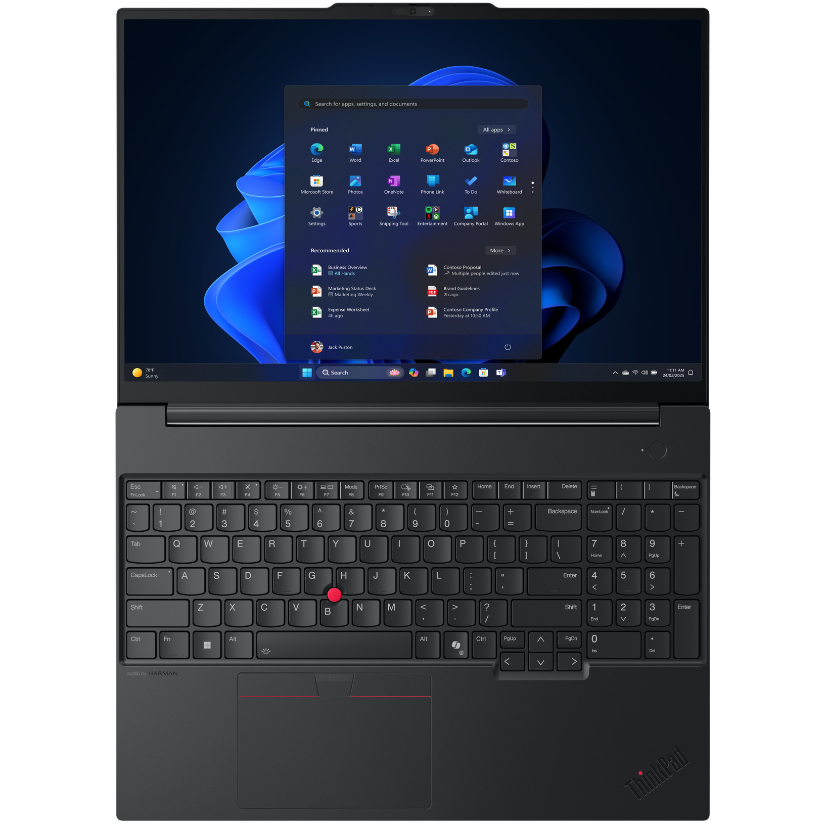 Laptop LENOVO ThinkPad E16 G3 16" Ultra5 225U (32GB RAM, 1TB SSD, WUXGA, Windows 11 Pro) – internacionalna non HR tipkovnica-11