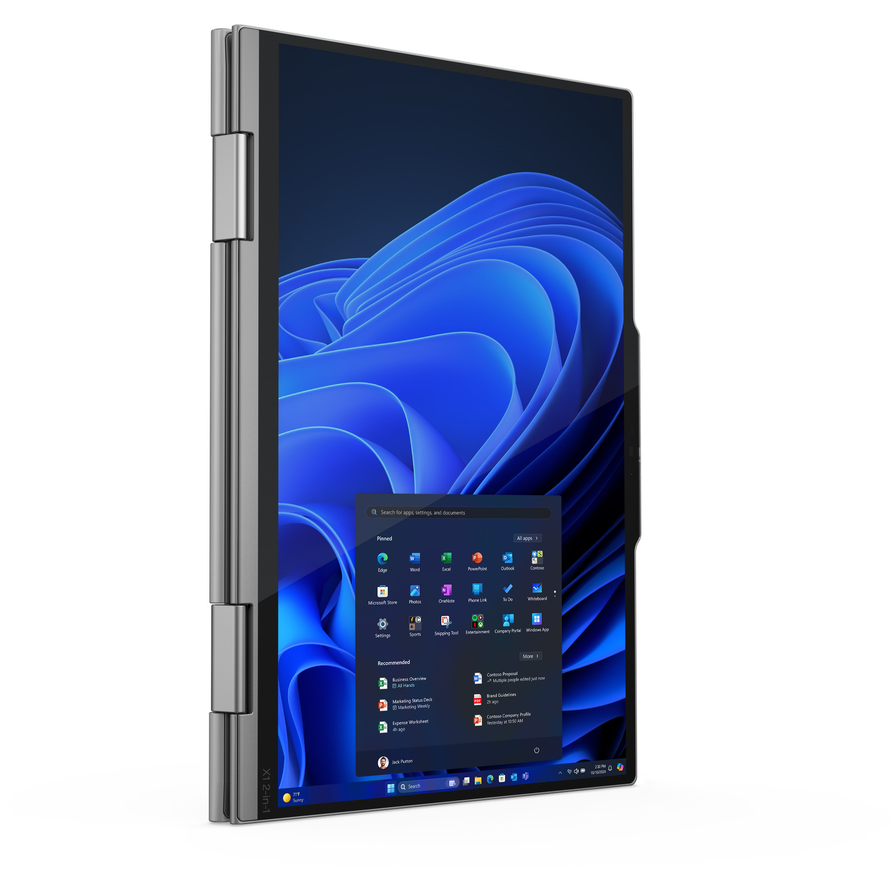 Laptop LENOVO X1 2in1 G10 14" Ultra7 258V (14" WUXGA, procesor, 32GB RAM, 1TB SSD, 5G, Windows 11 Pro)-19