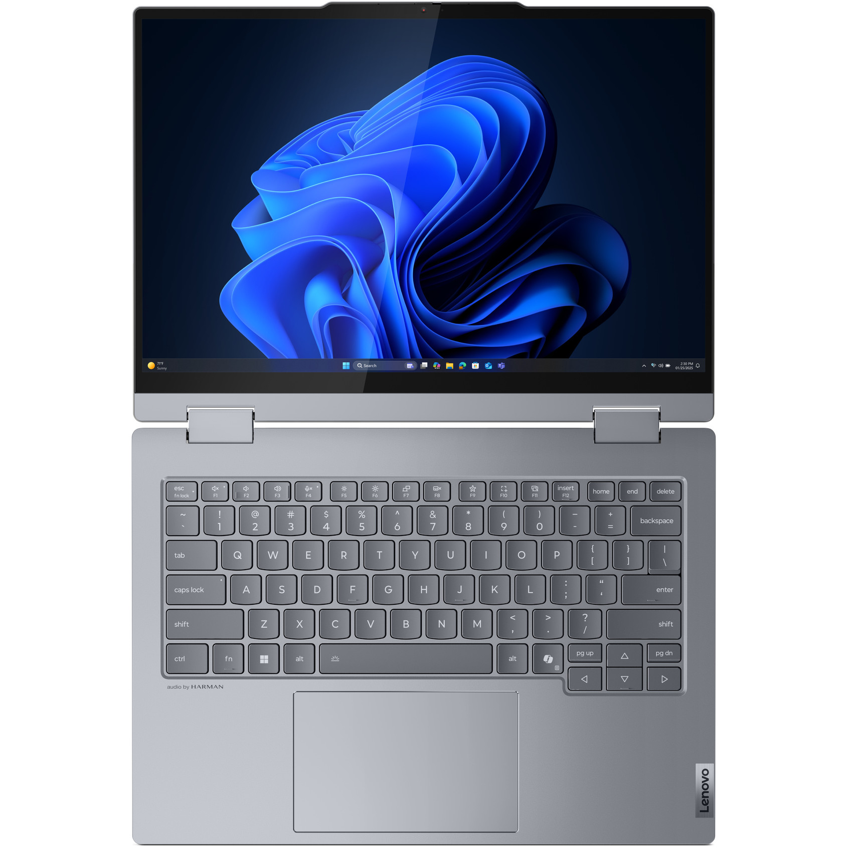Laptop LENOVO ThinkBook 14 2in1 G5 (14" WUXGA, Ultra5 225U, 32GB RAM, 512GB SSD, Windows 11 Pro) – internacionalna non HR tipkovnica-2