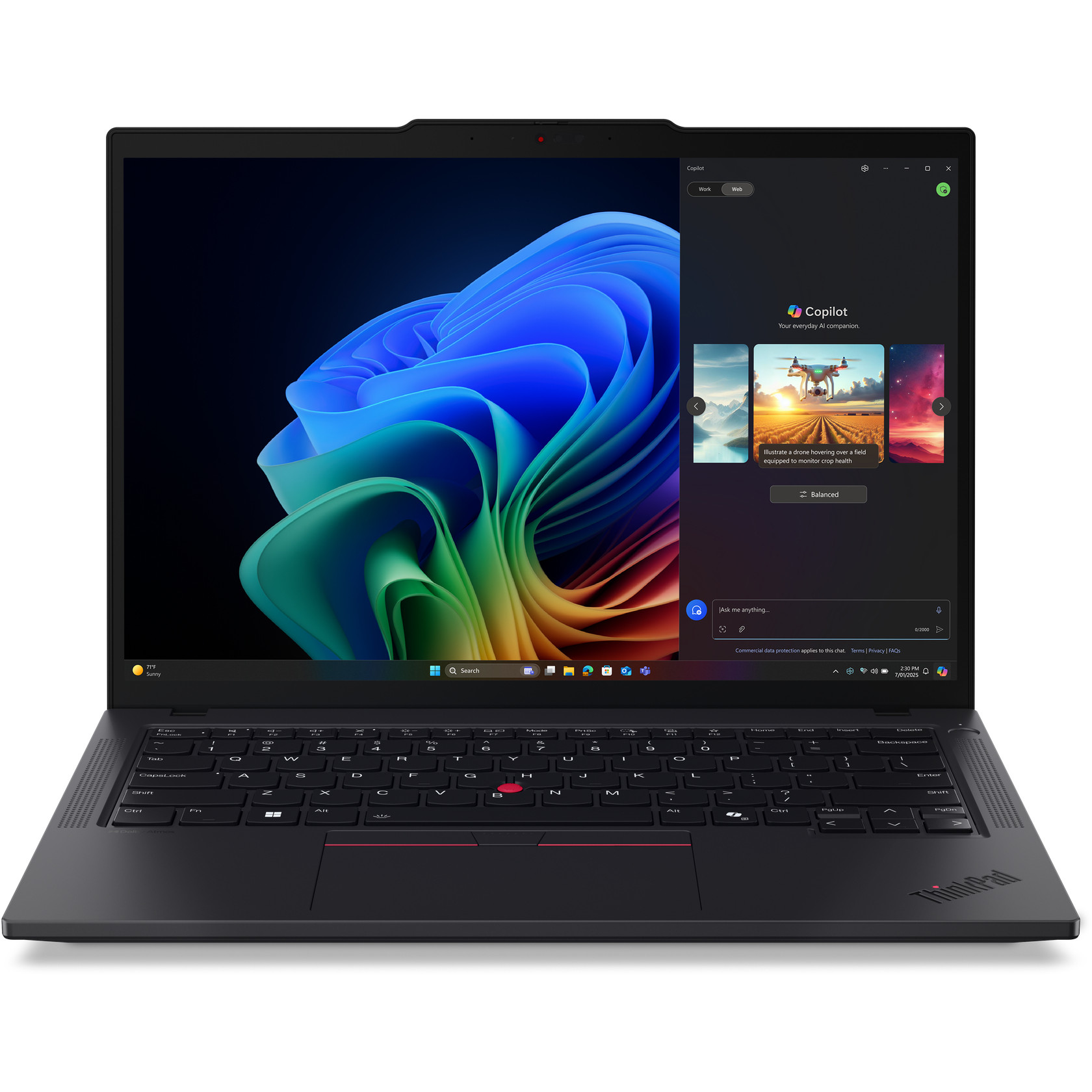 Laptop LENOVO ThinkPad T14 AMD G6 14" (rezolucija WUXGA, procesor AMD Ryzen 5 3400U, RAM 16GB, SSD 512GB, OS Windows 11 Pro) – internacionalna non HR tipkovnica-0