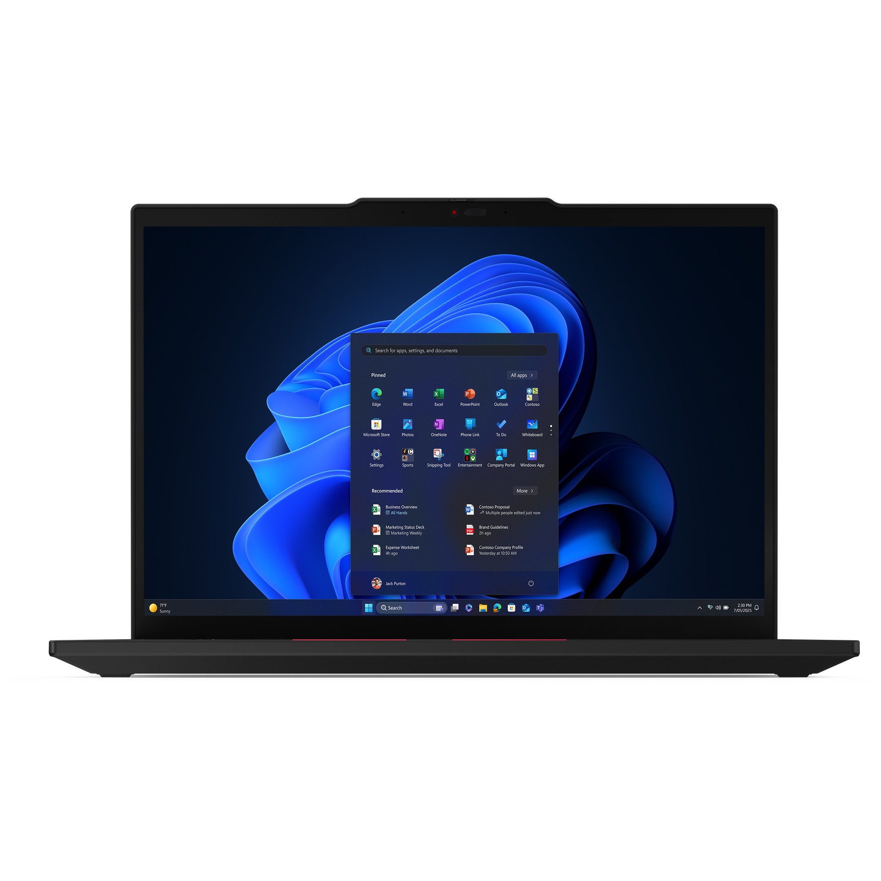 Laptop LENOVO ThinkPad T14 G6 CU7-255U (14" FHD, i7, 32GB RAM, 1TB SSD, Intel Iris Xe, Windows 10, hrvatska tipkovnica, crna) – internacionalna non HR tipkovnica-1