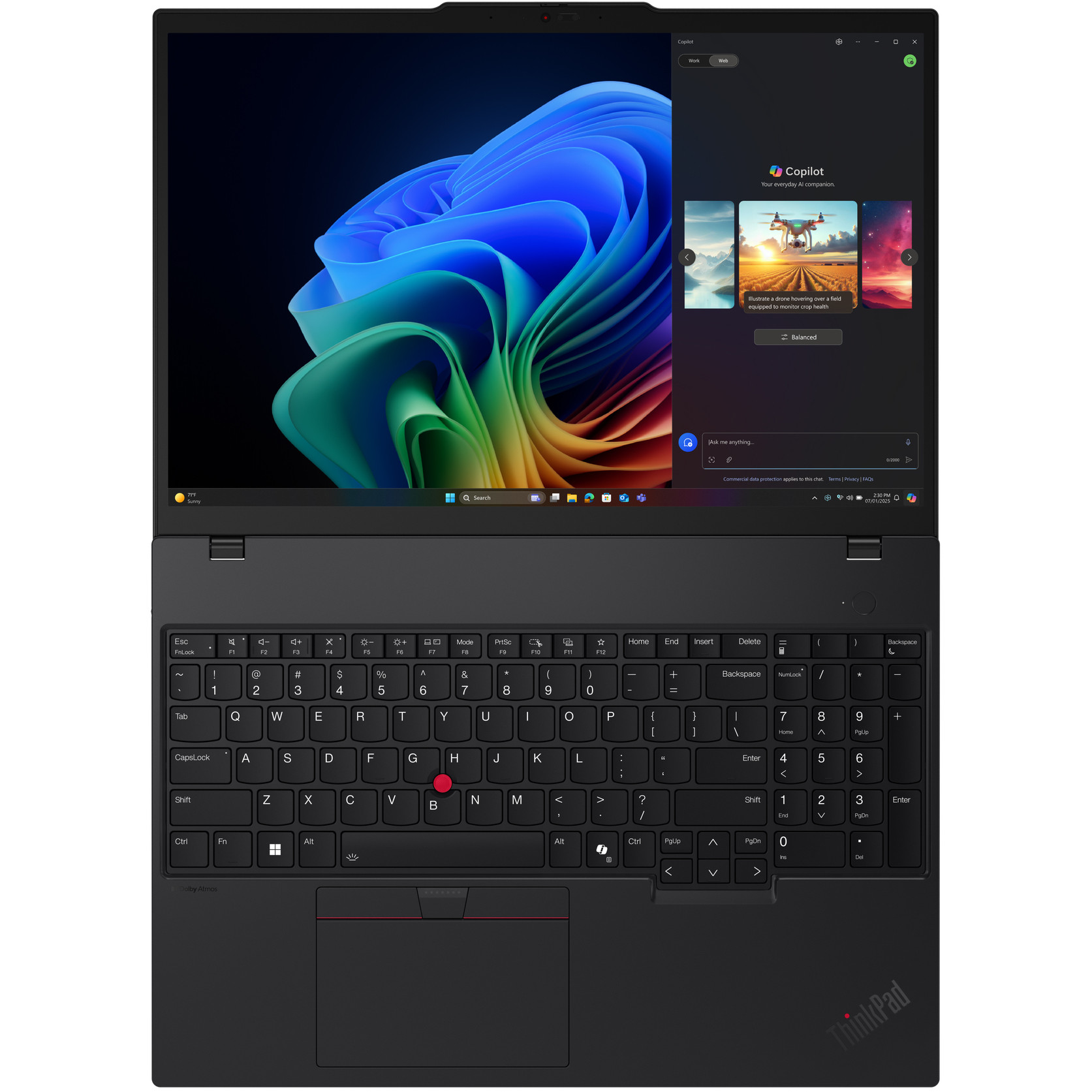 Laptop LENOVO ThinkPad T16 AMD G4 16" (rezolucija WUXGA, procesor AMD Ryzen 7 3500U, RAM 64GB, SSD 1TB, OS Windows 11 Pro) – internacionalna non HR tipkovnica-7