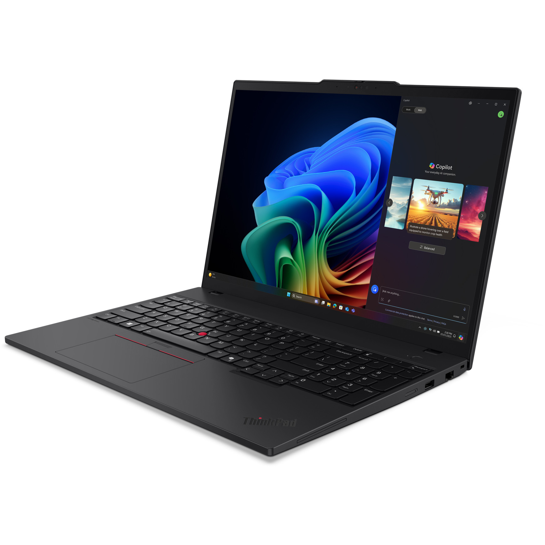 Laptop LENOVO ThinkPad T16 AMD G4 16" (rezolucija WUXGA, procesor AMD Ryzen 7 3500U, RAM 64GB, SSD 1TB, OS Windows 11 Pro) – internacionalna non HR tipkovnica-8