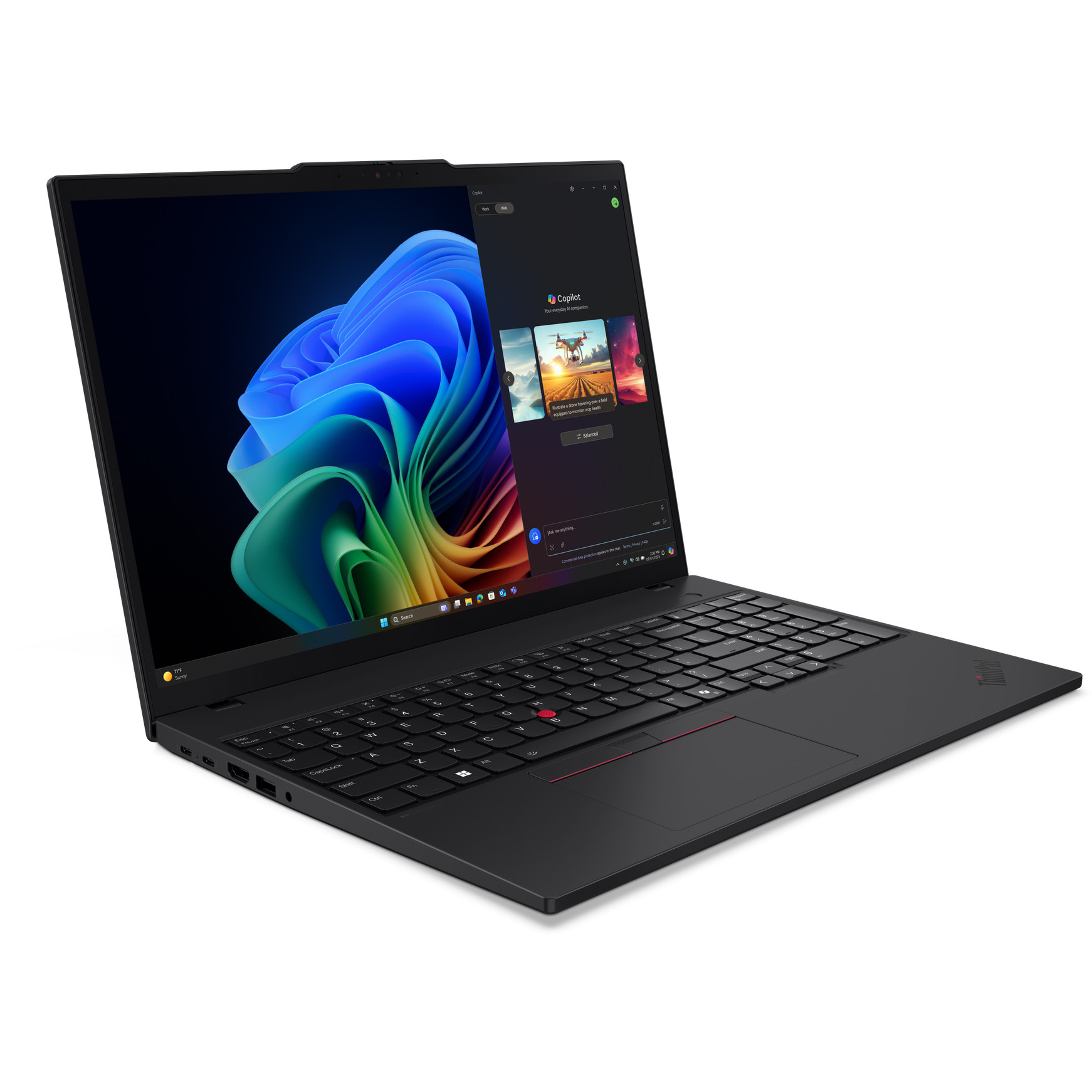 Laptop LENOVO ThinkPad T16 AMD G4 16" (rezolucija WUXGA, procesor AMD Ryzen 7 3500U, RAM 64GB, SSD 1TB, OS Windows 11 Pro) – internacionalna non HR tipkovnica-9