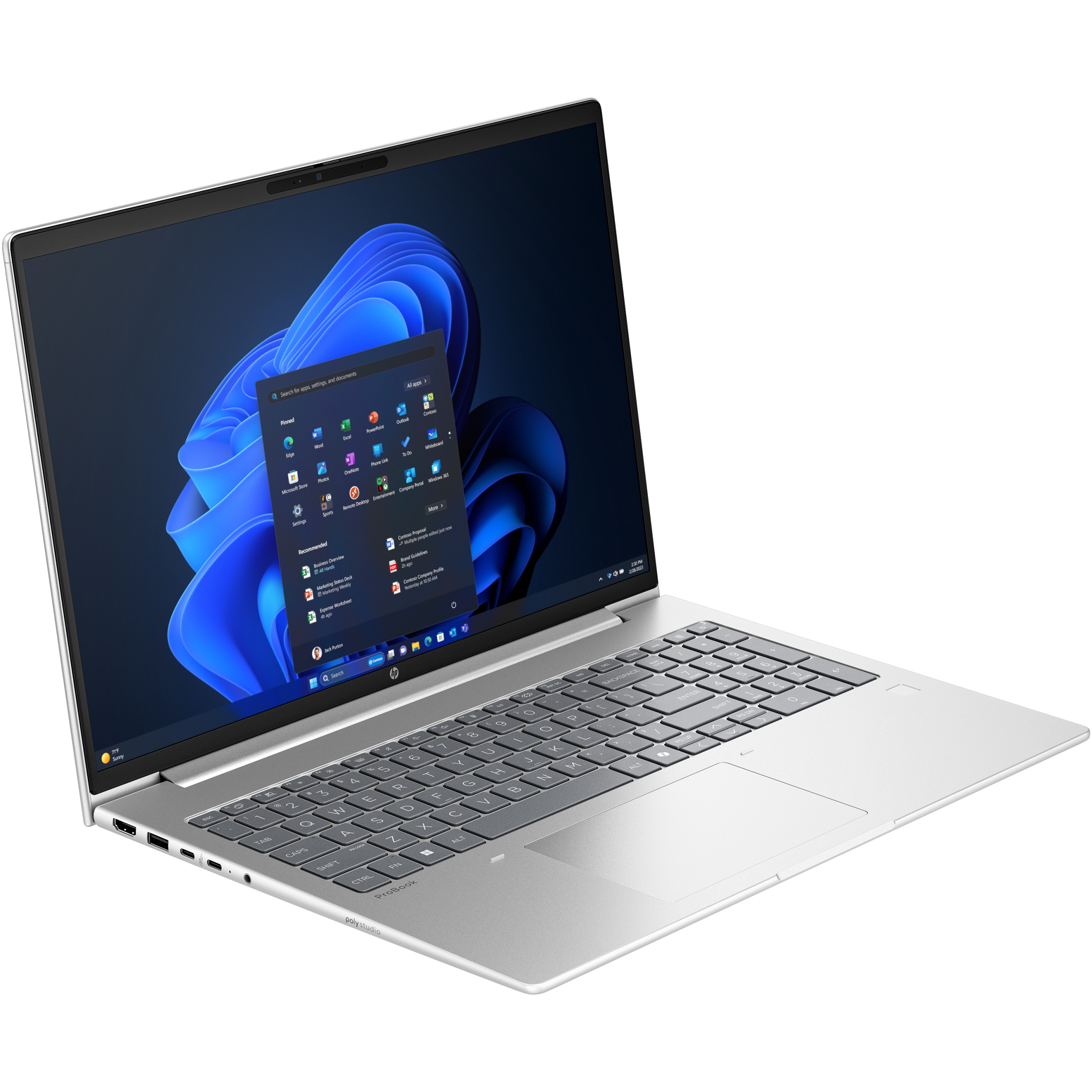 Laptop HP ProBook 4 G1a (40.64 cm, WUXGA, AMD Ryzen 7 250, 24GB RAM, 512GB SSD, Windows 11 Pro, njemačka tipkovnica) – internacionalna non HR tipkovnica-1