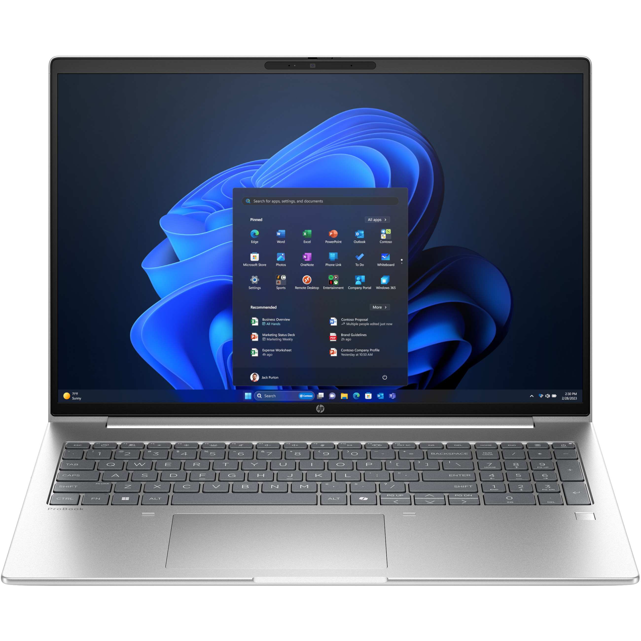 Laptop HP ProBook 4 G1i (40.64 cm, WUXGA, Intel Core Ultra 7, 32GB RAM, 1TB SSD, Windows 11 Pro, njemačka tipkovnica) – internacionalna non HR tipkovnica