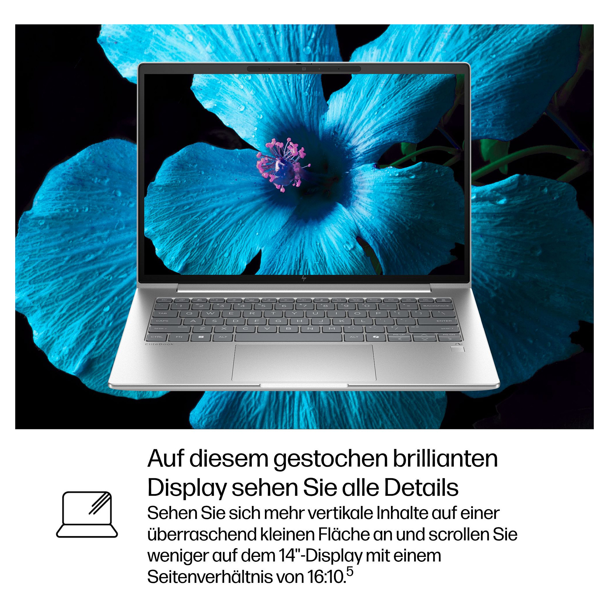 Laptop HP EliteBook 6 G1q Qualcomm Snapdragon X Plus (35.56 cm, 14 Zoll, WUXGA, 32GB RAM, 1TB SSD, Windows 11 Pro, njemačka tipkovnica) – internacionalna non HR tipkovnica-15