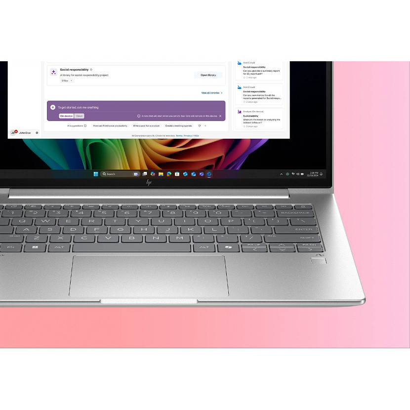 Laptop HP EliteBook 6 G1q Qualcomm Snapdragon X Plus (35.56 cm, 14 Zoll, WUXGA, 32GB RAM, 1TB SSD, Windows 11 Pro, njemačka tipkovnica) – internacionalna non HR tipkovnica-9