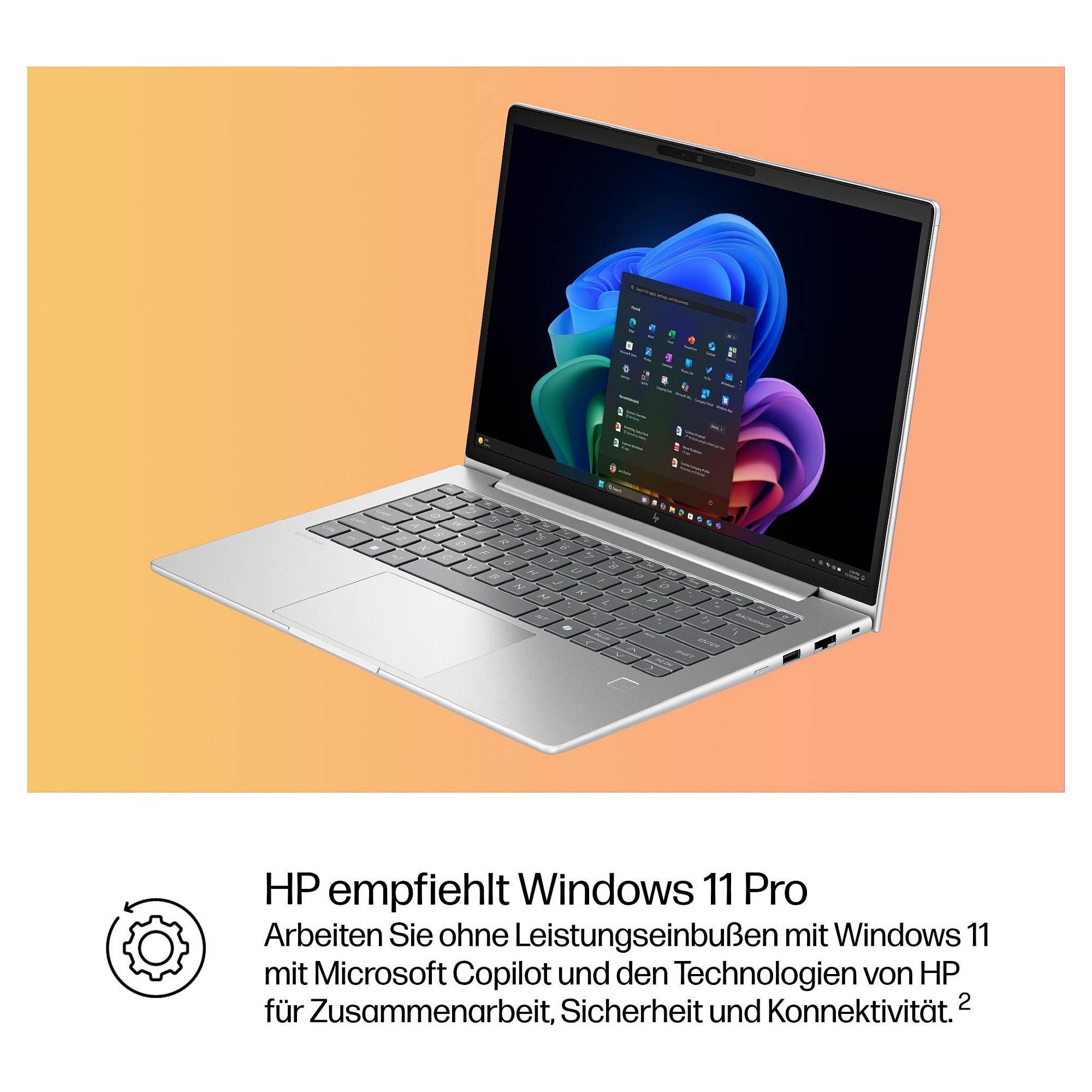 Laptop HP EliteBook 6 G1q Qualcomm Snapdragon X Plus (35.56 cm, 14 Zoll, WUXGA, 32GB RAM, 1TB SSD, Windows 11 Pro, njemačka tipkovnica) – internacionalna non HR tipkovnica-18