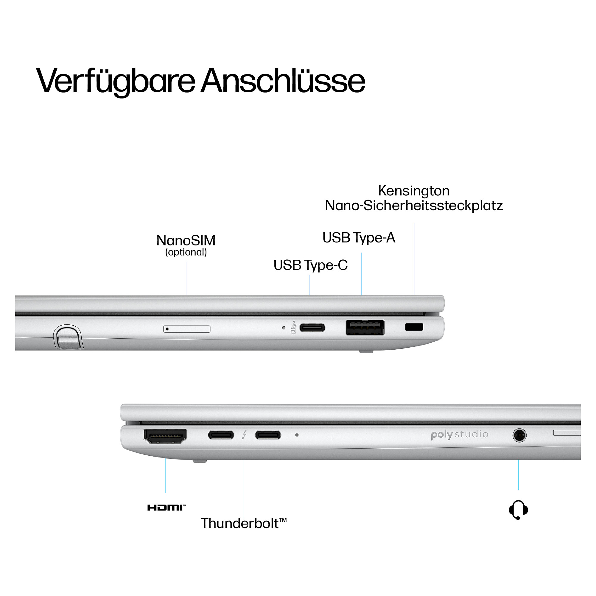 Laptop HP EliteBook 8 FLIP G1i (13.3" WUXGA, Intel Core Ultra 5 225U, 16GB RAM, 512GB SSD, Windows 11 Pro, njemačka tipkovnica) – internacionalna non HR tipkovnica-14