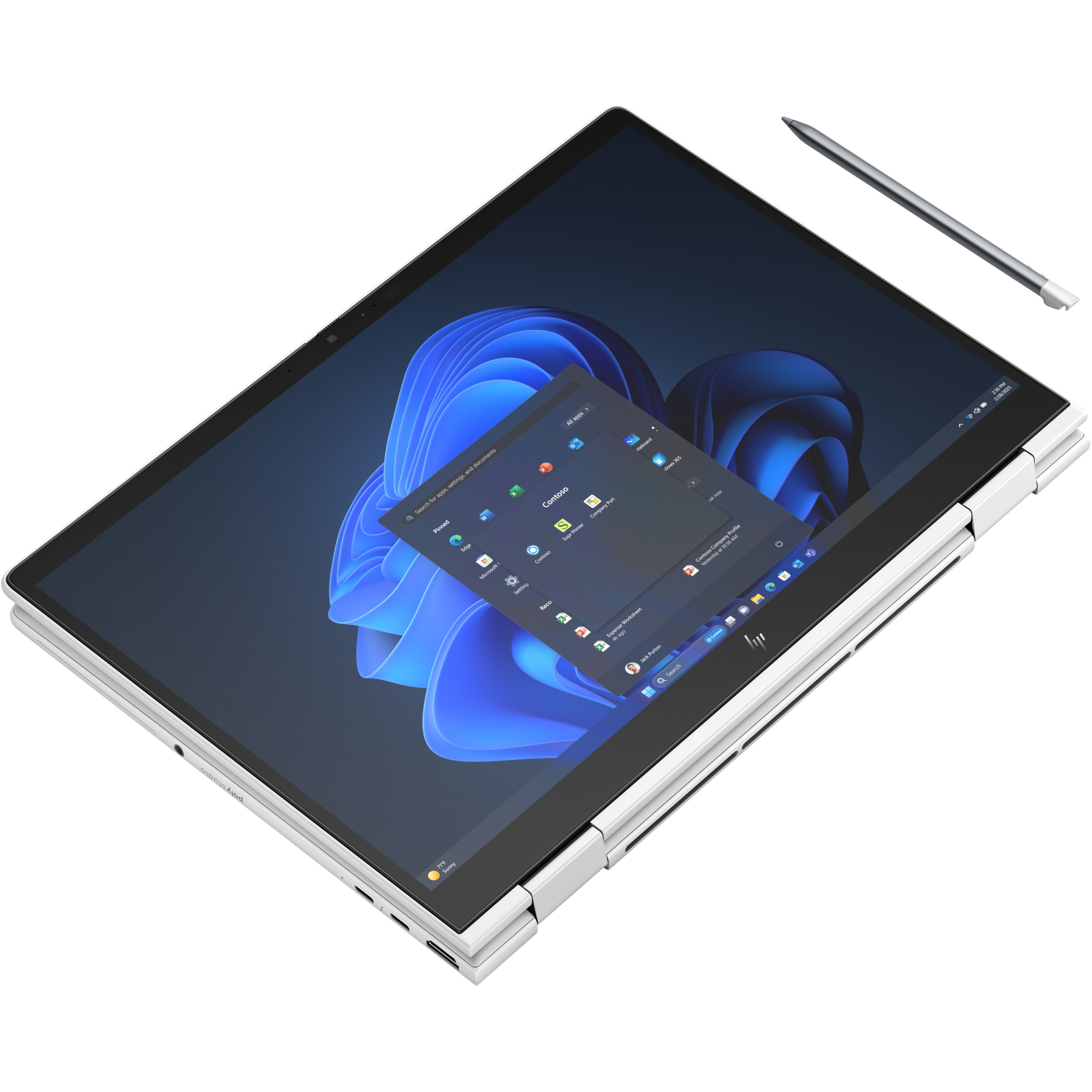 Laptop HP EliteBook 8 FLIP G1i (13.3" WUXGA, Intel Core Ultra 7 255U, 32GB RAM, 1TB SSD, Windows 11 Pro, njemačka tipkovnica) – internacionalna non HR tipkovnica-7