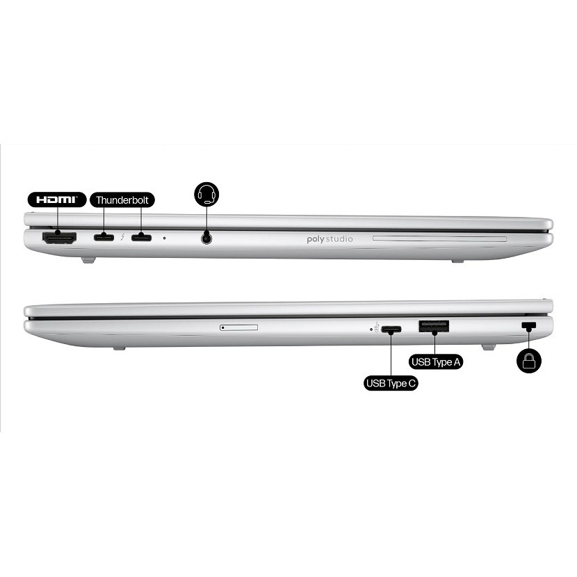 Laptop HP EliteBook 8 G1i (35.56 cm, WUXGA, Intel Core Ultra 5 225U, 16GB RAM, 512GB SSD, Windows 11 Pro, njemačka tipkovnica) – internacionalna non HR tipkovnica-2