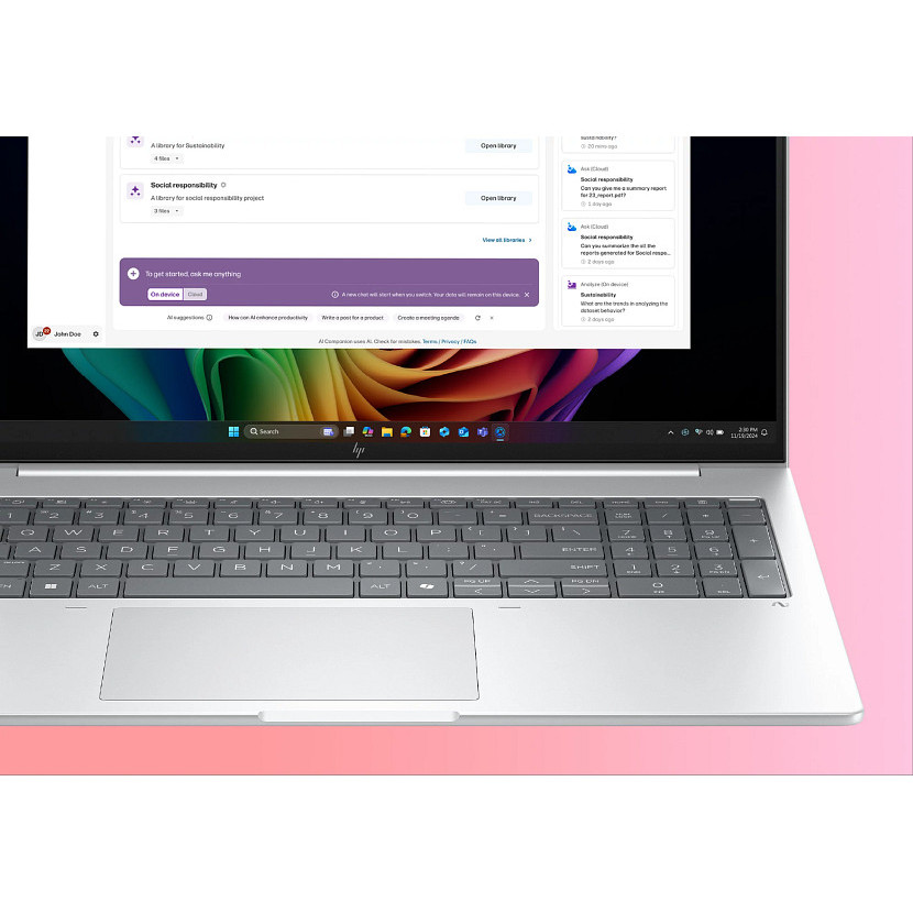 Laptop HP EliteBook 8 G1a AMD Ryzen AI 5 340 (40.64 cm, 2.5K, 32GB RAM, 512GB SSD, Windows 11 Pro, njemačka tipkovnica) – internacionalna non HR tipkovnica-3